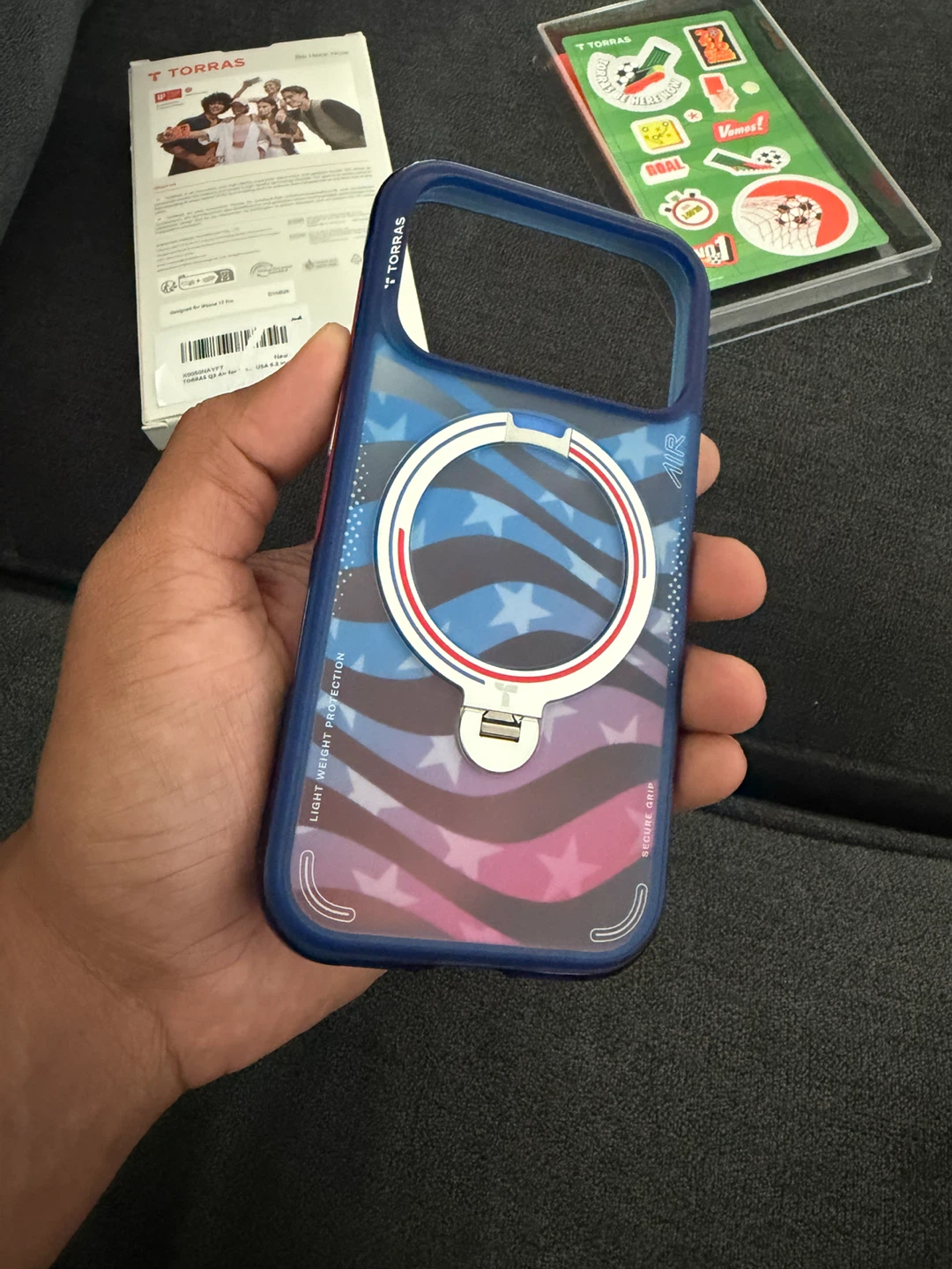 TORRAS Q3 Air Football World Cup Edition Case for iPhone 17 Pro - photo 5