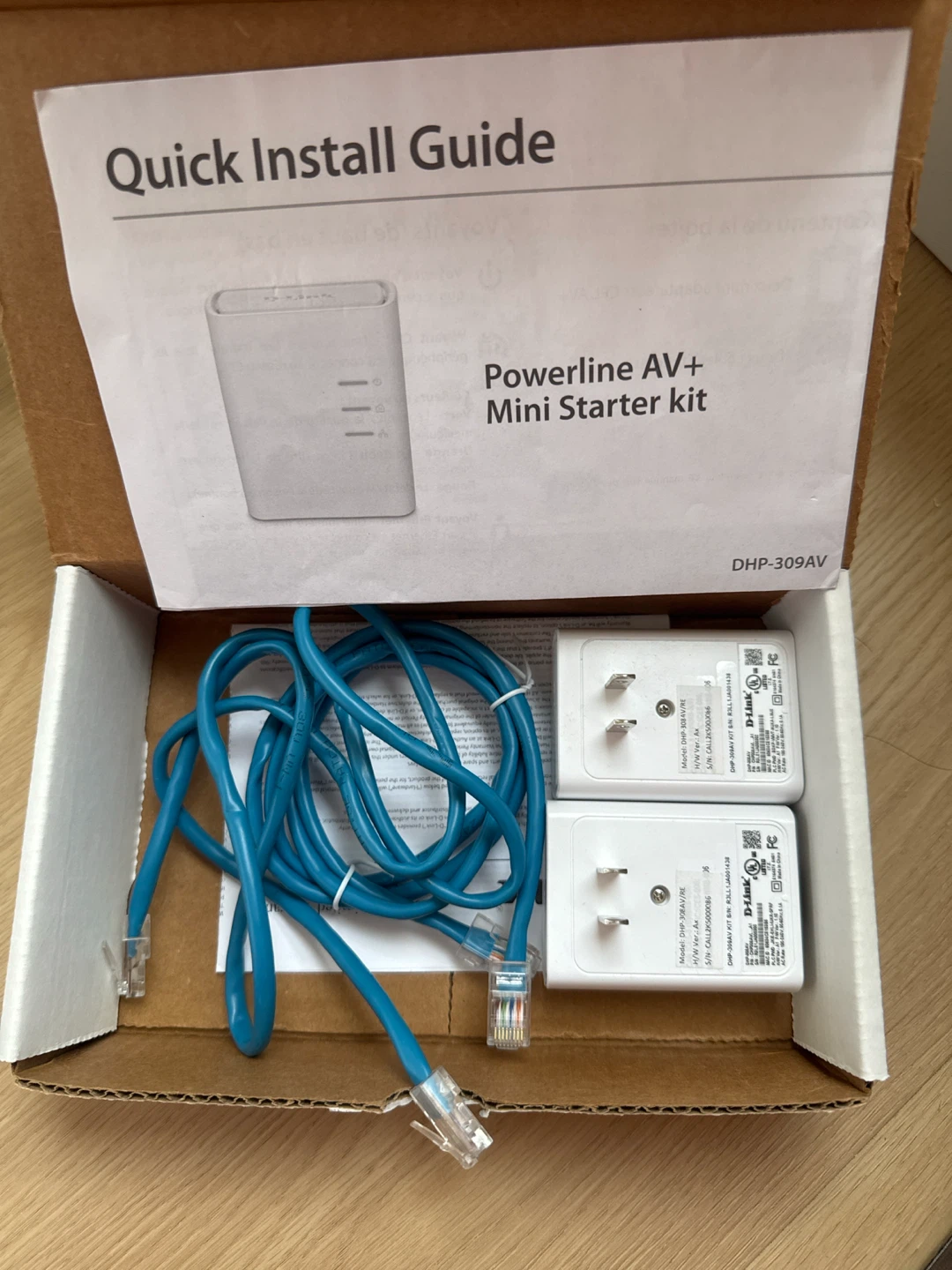 D-Link Powerline AV+ Mini Starter Kit DHP-309AV