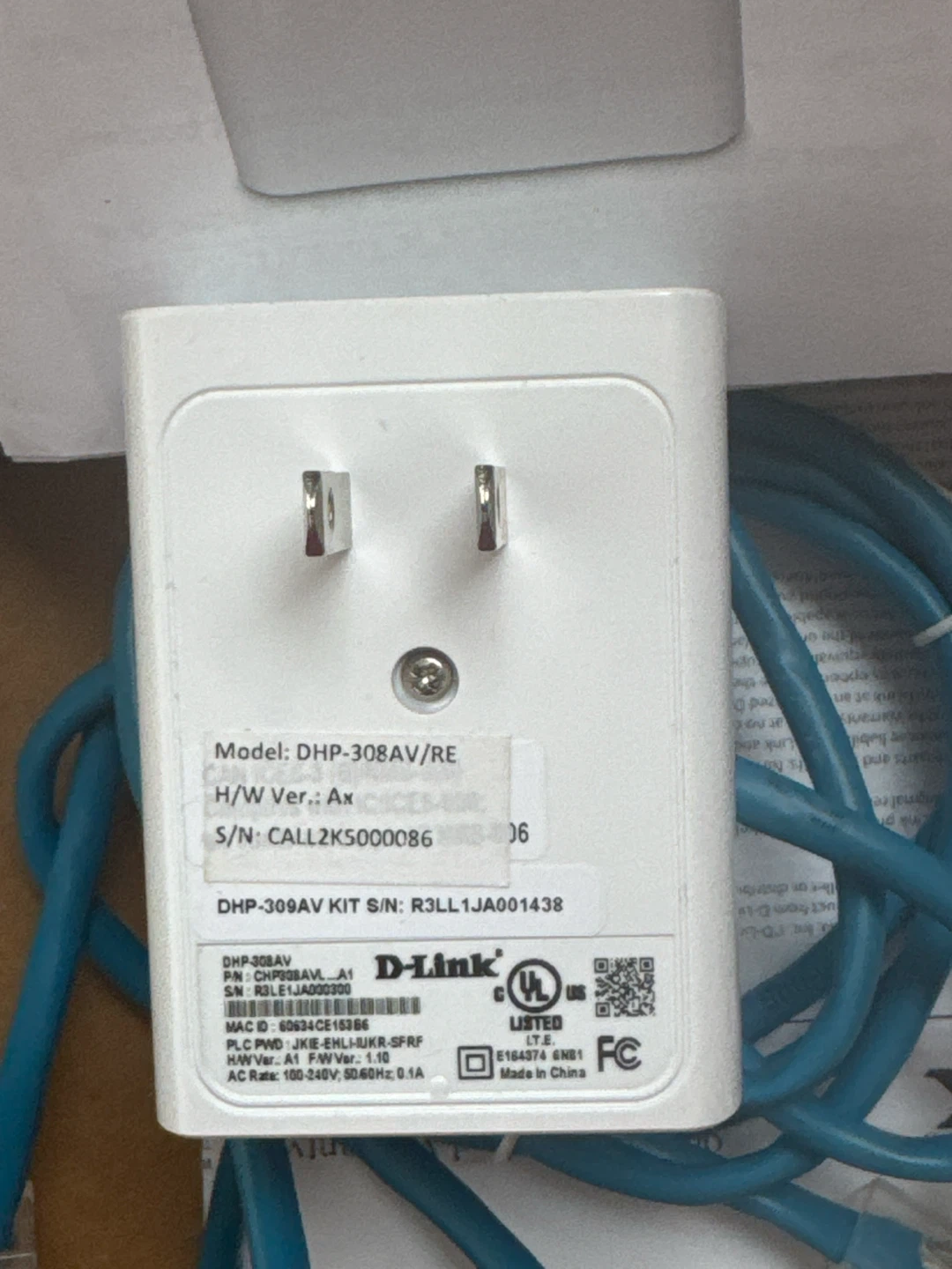 D-Link Powerline AV+ Mini Starter Kit DHP-309AV - photo 2