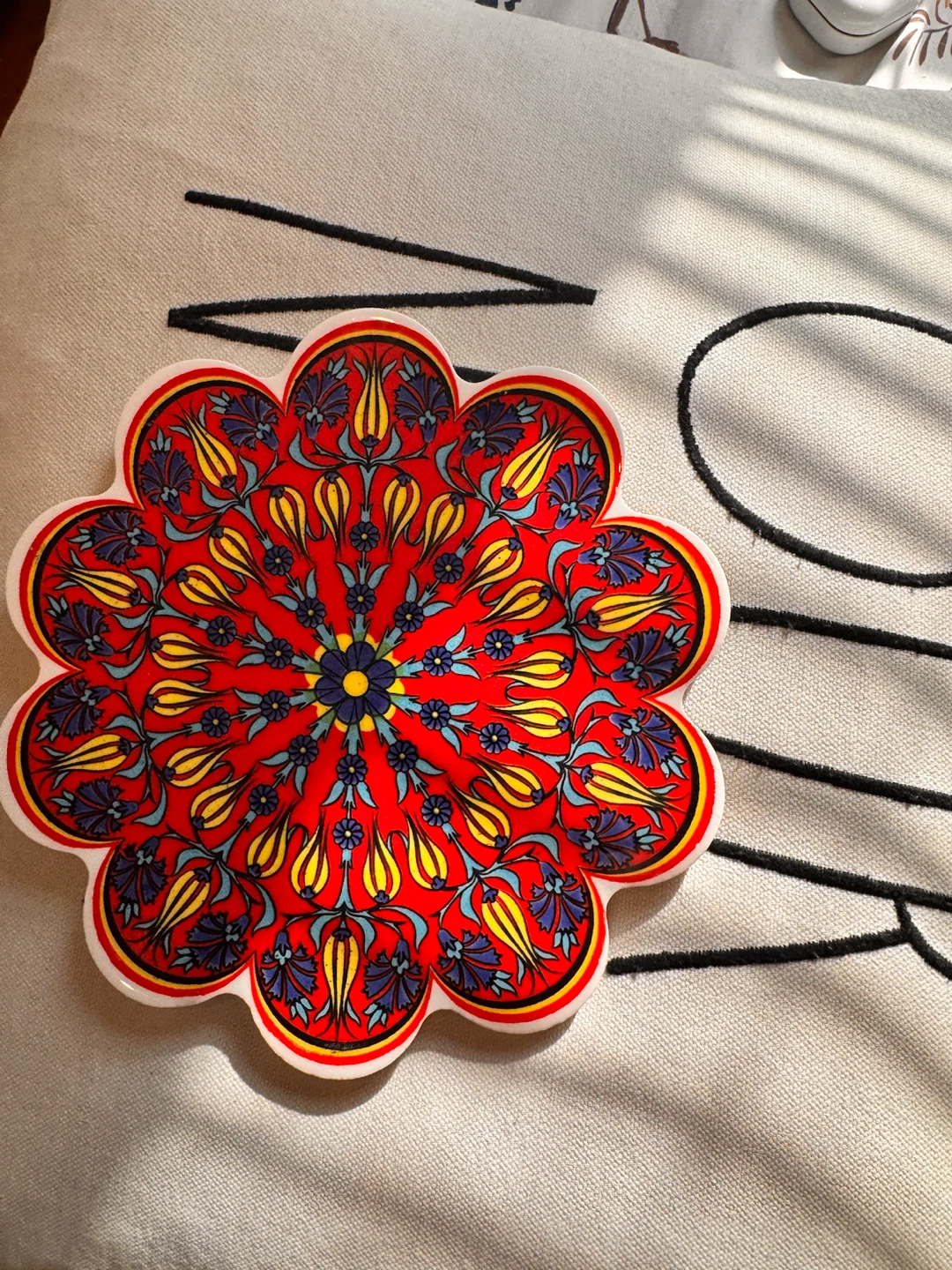 Turkuaz Decorative Coaster - Made in Turkey