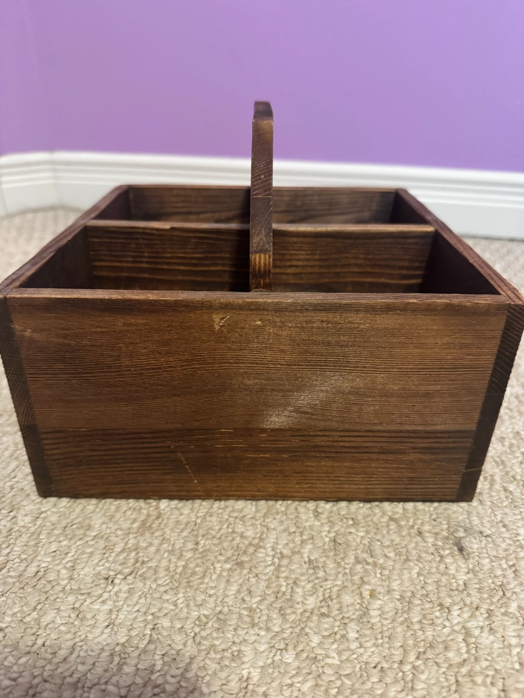 Wooden Caddy with Handle - photo 4