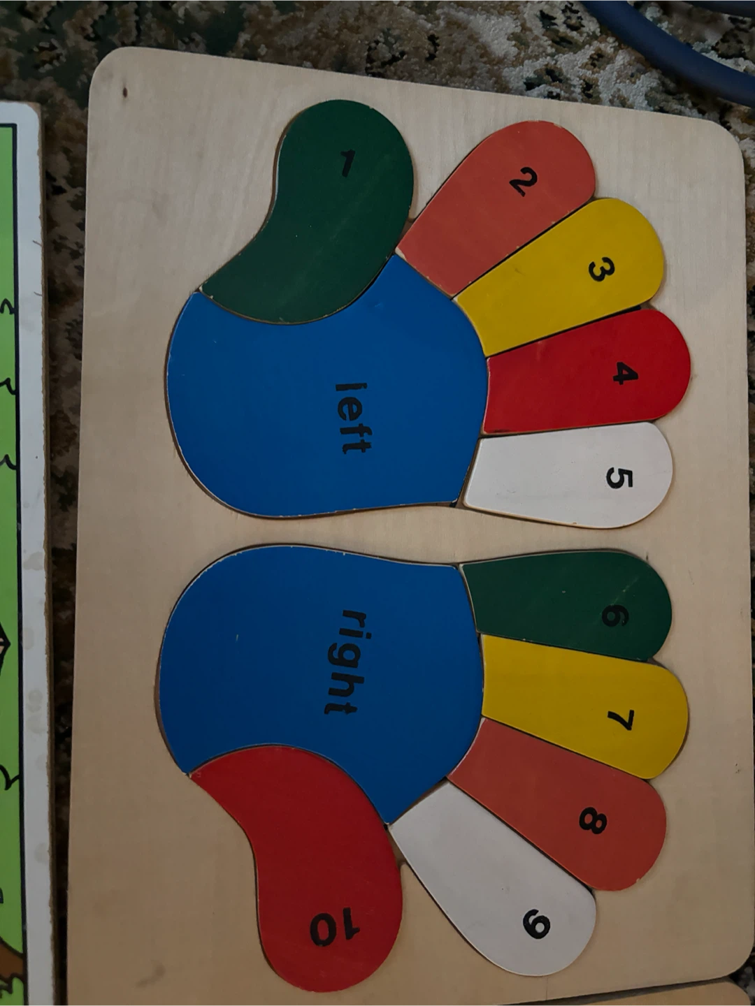 Playskool Sesame Street & Foot/Hand Puzzles - Lot of 3 - photo 5