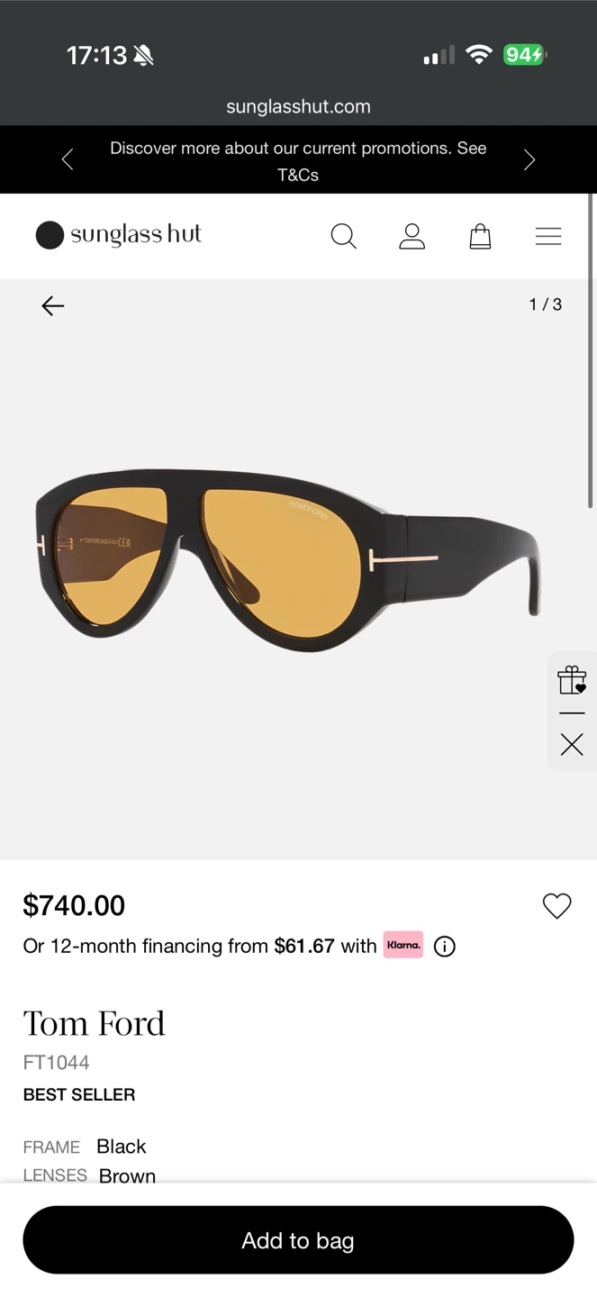 Tom Ford Sunglasses - photo 3