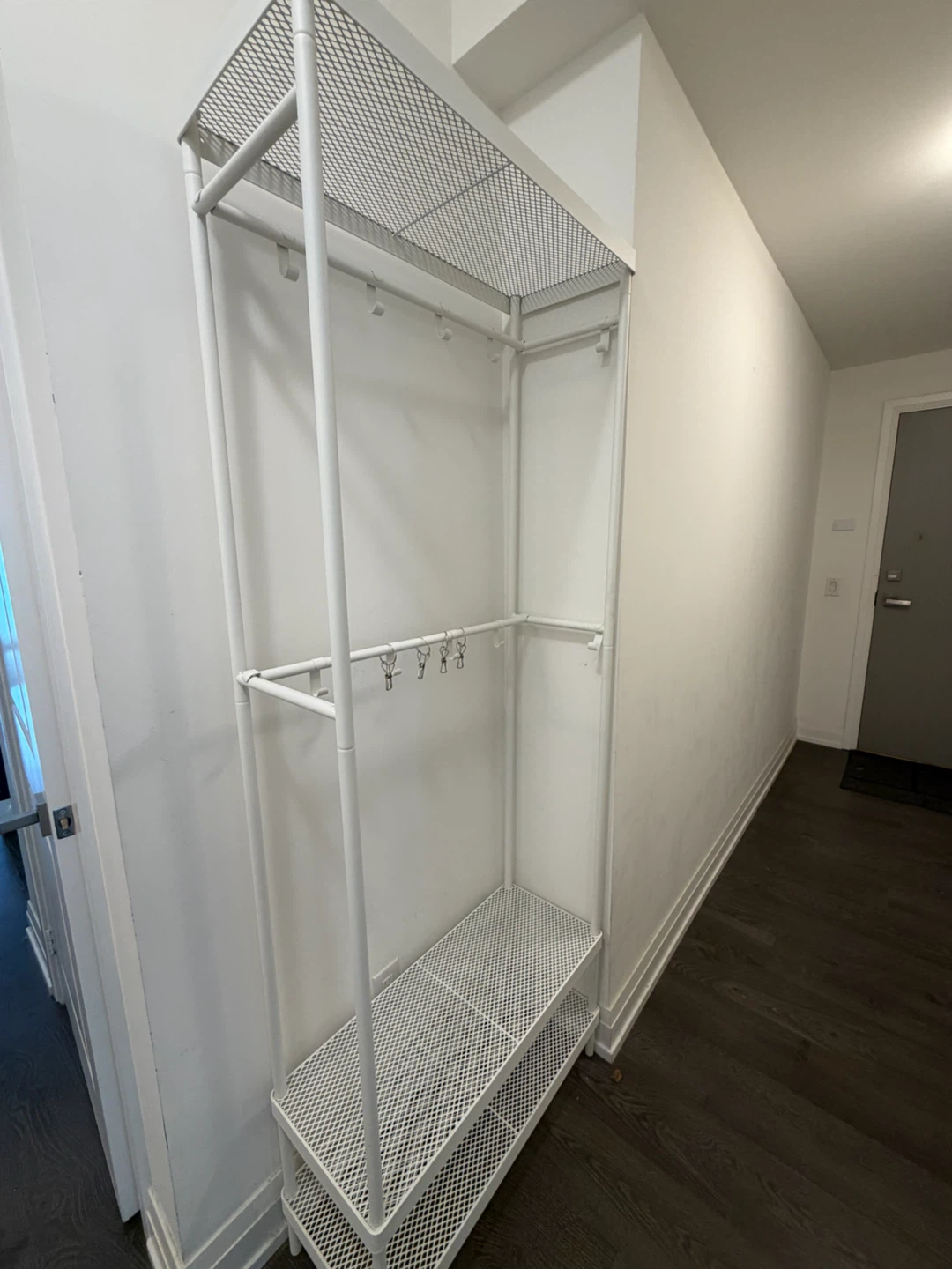 Ikea MACKAPÄR clothes and shows rack