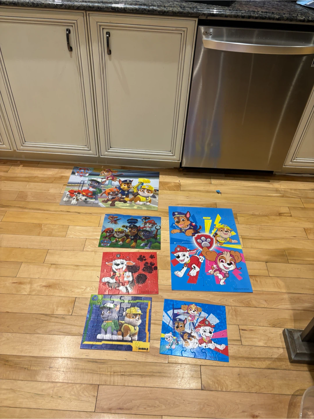 Paw Patrol Puzzles (Set of 5)