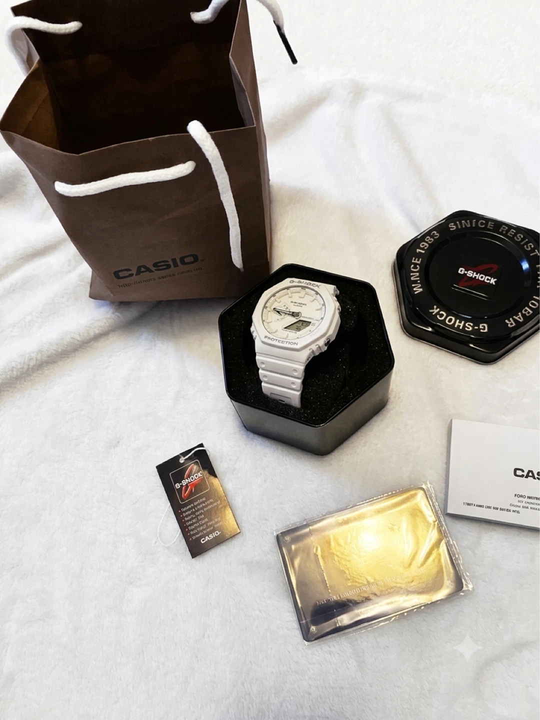 Casio G-Shock White Watch