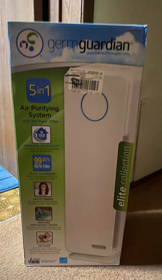 GermGuardian 5-in-1 Air Purifying System with Pet Pure Filter