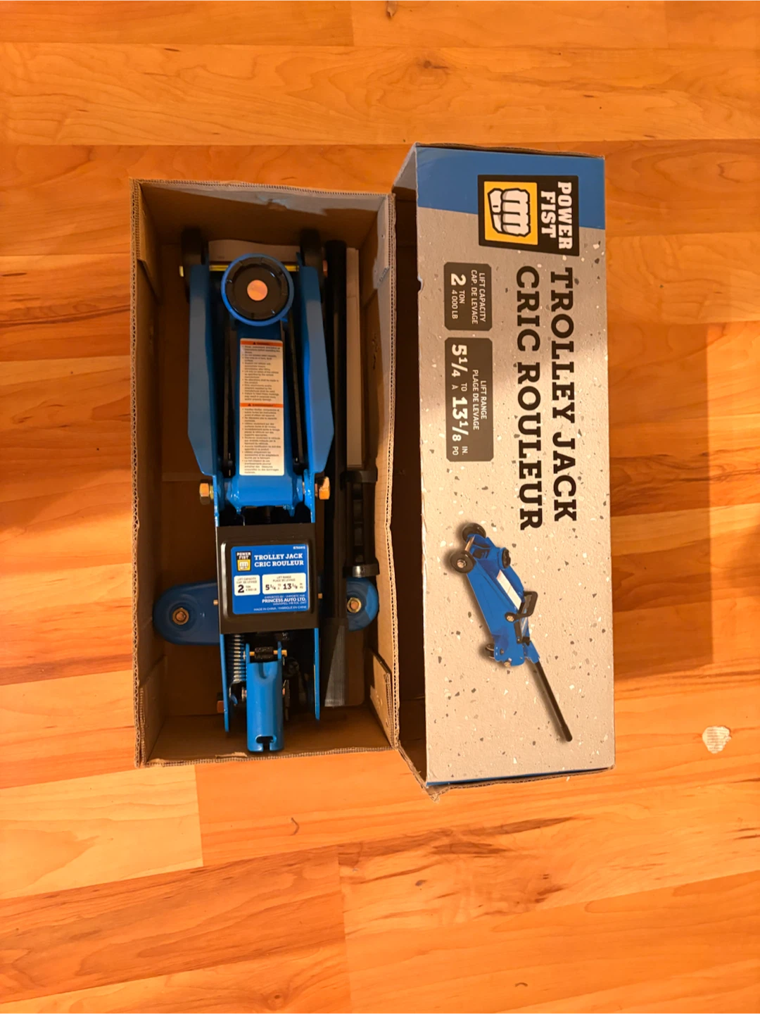 Power Fist 2-Ton Trolley Jack