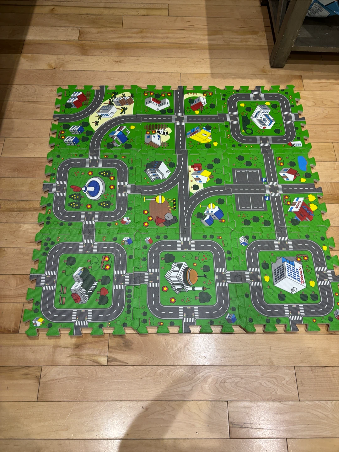 Kids Play Mat - City Roads & Buildings - photo 2