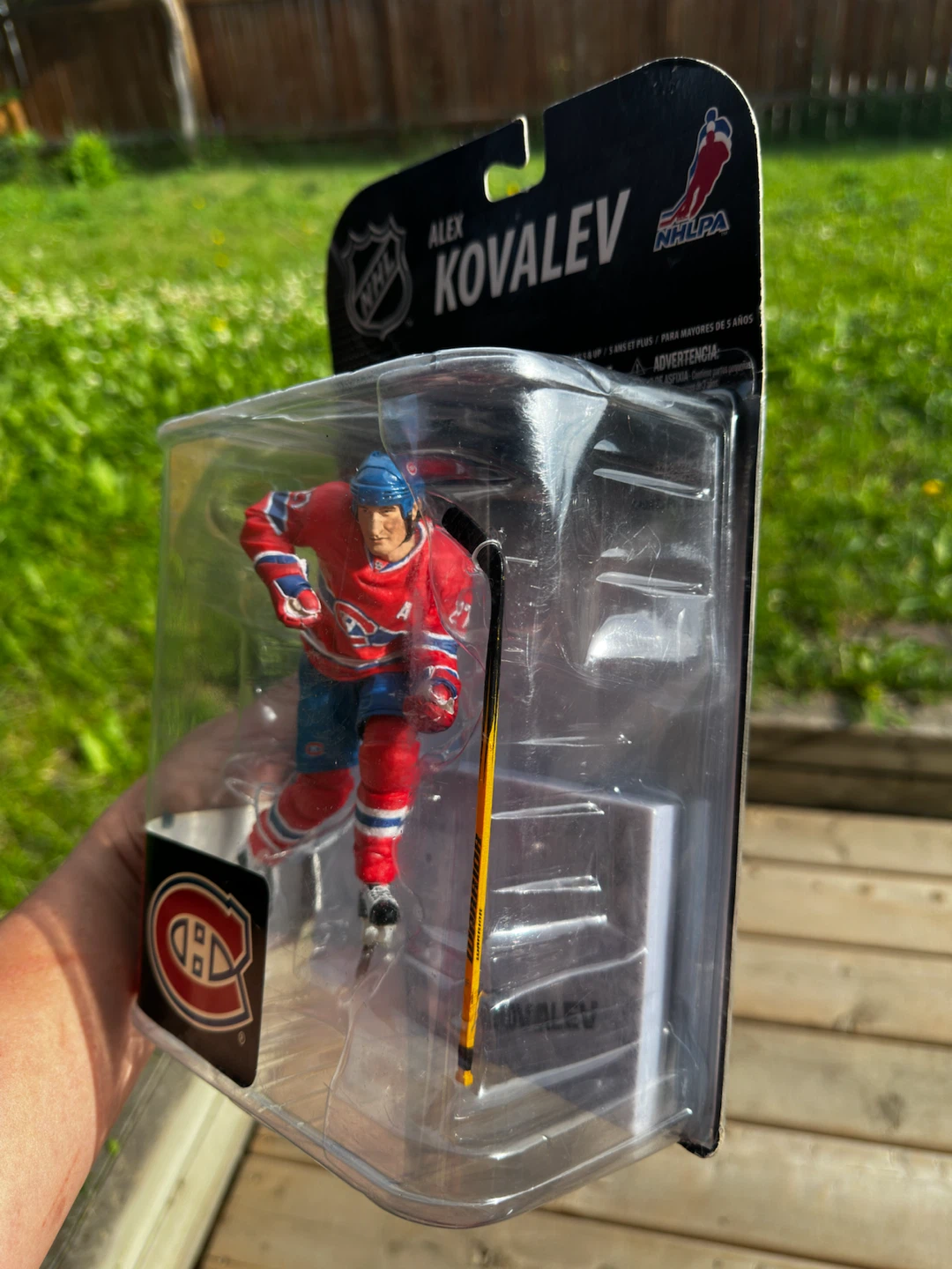 McFarlane Toys Alex Kovalev Montreal Canadiens NHL Figure - photo 3