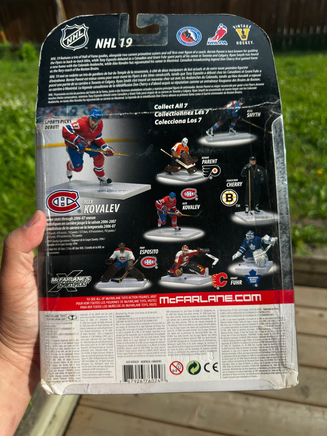 McFarlane Toys Alex Kovalev Montreal Canadiens NHL Figure - photo 4