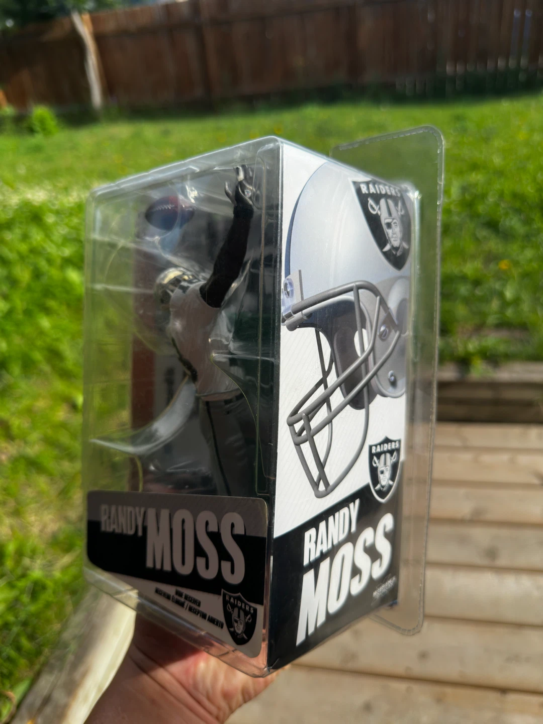 McFarlane Toys NFL Series 11 Randy Moss Las Vegas Raiders - photo 3
