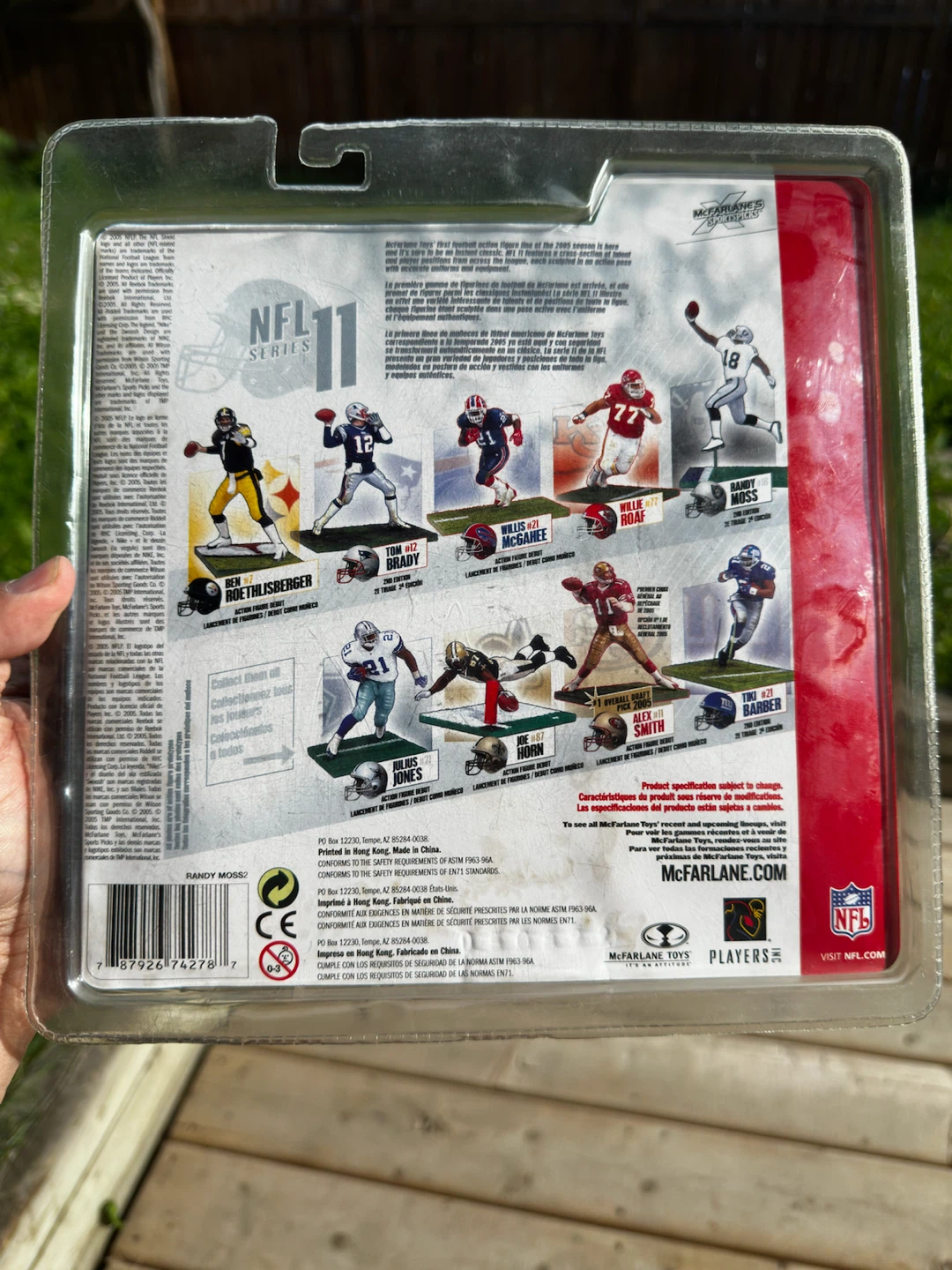 McFarlane Toys NFL Series 11 Randy Moss Las Vegas Raiders - photo 4