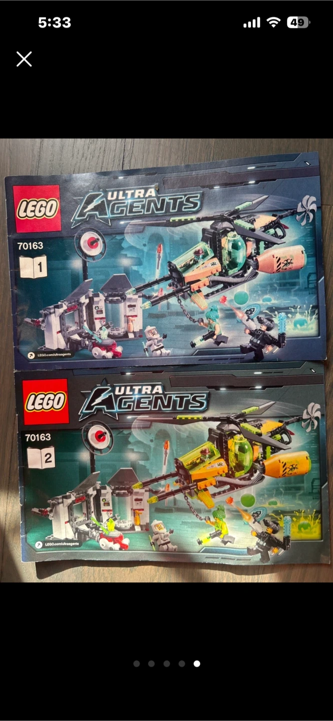 LEGO Ultra Agents Helicopter Set 70163