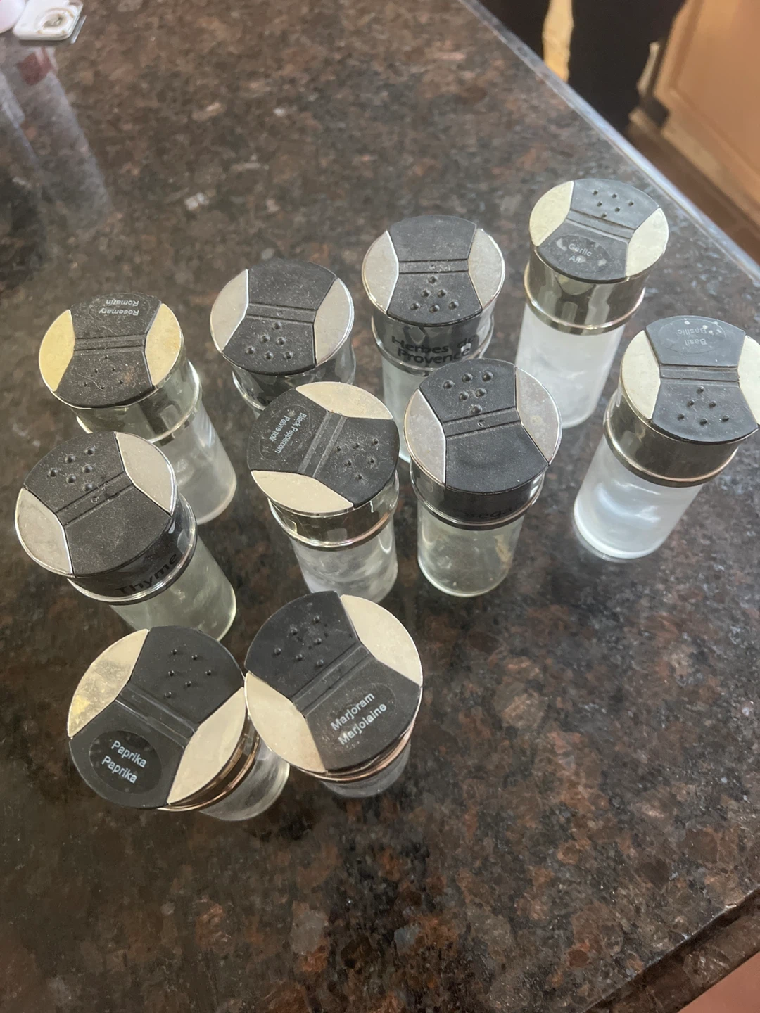 Assorted Spice Jars (10 pcs)