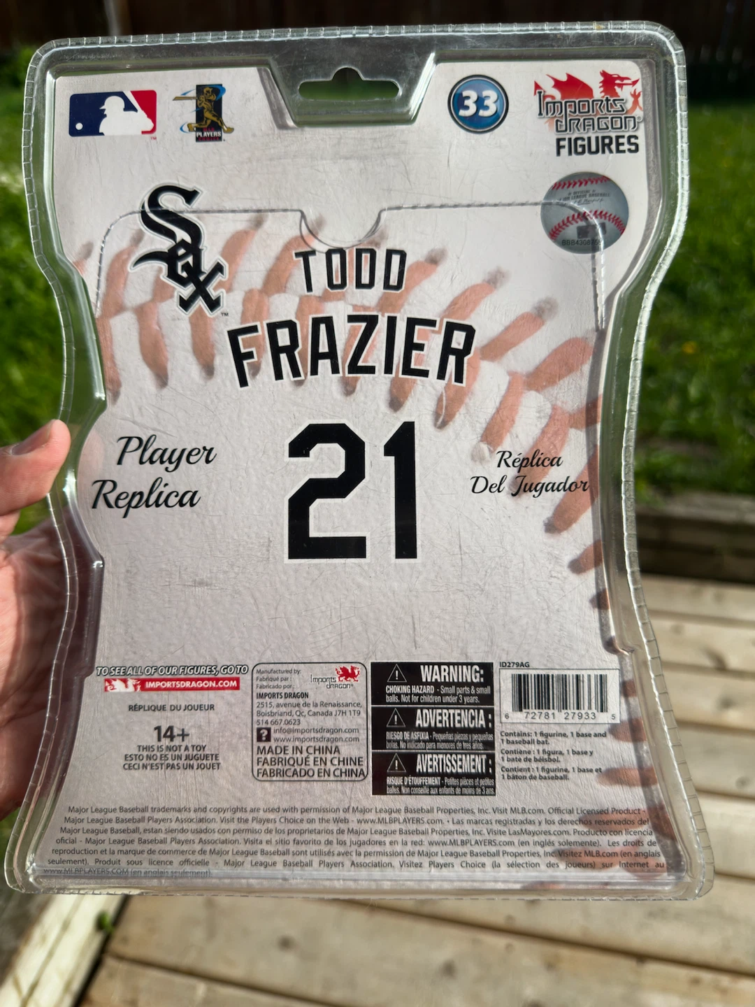 Todd Frazier 21 Chicago White Sox Player Replica - photo 4