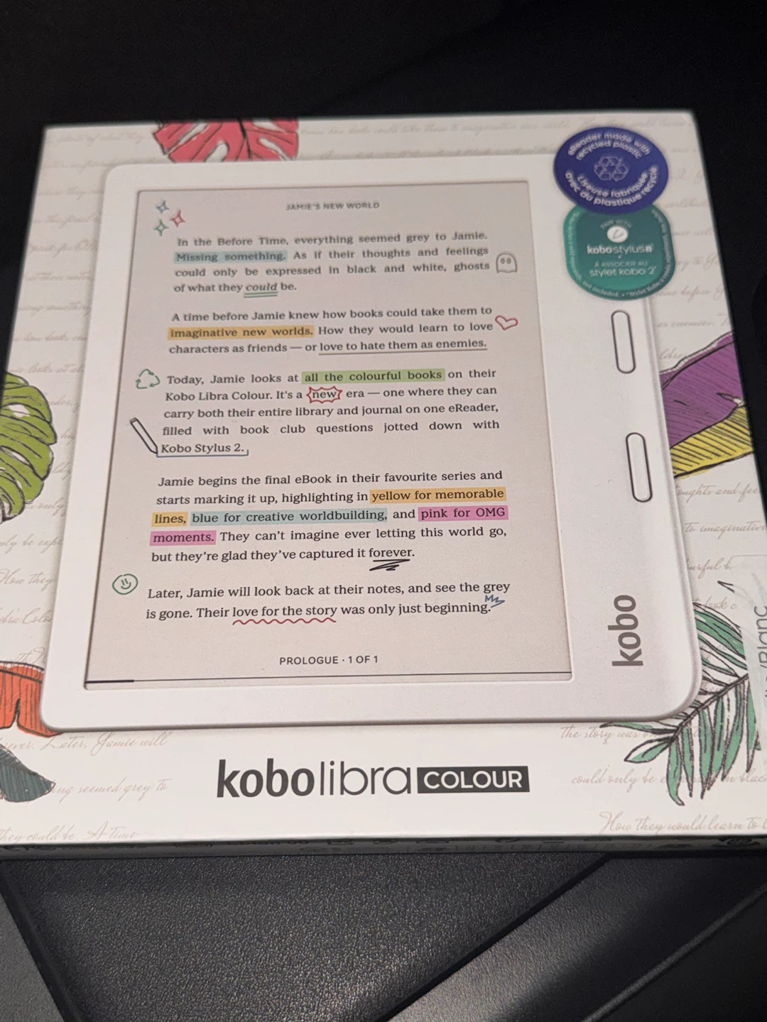 Kobo Libra Colour E-Reader (Sealed)