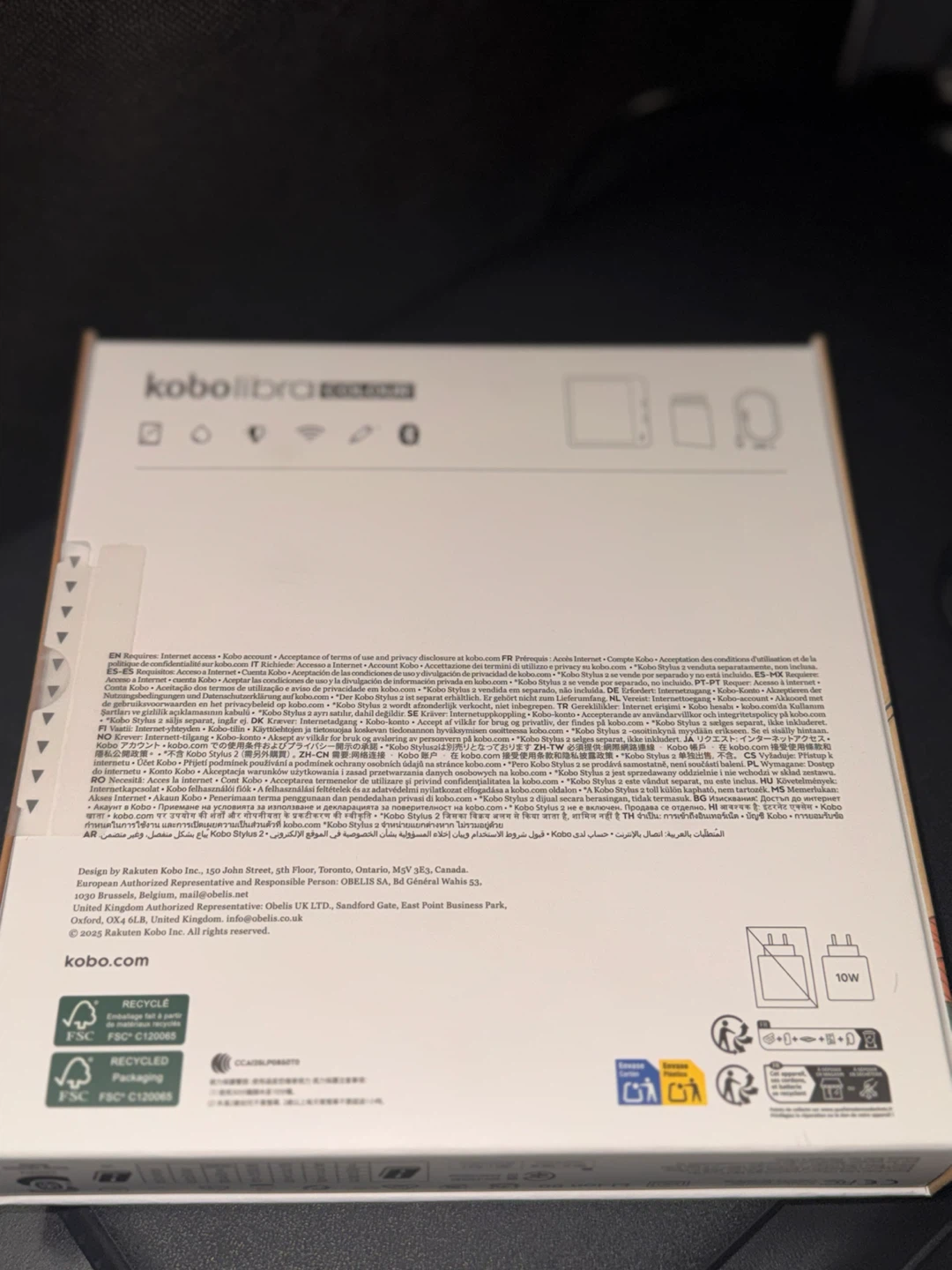 Kobo Libra Colour E-Reader (Sealed) - photo 2