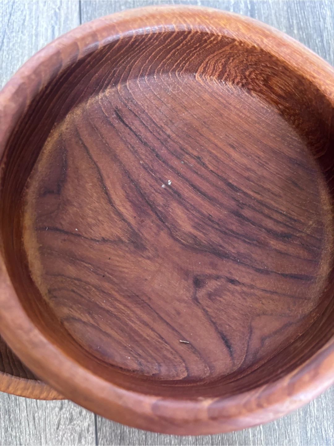 Set of 6 Genuine Teakwood Bowls - Made in Thailand - photo 3