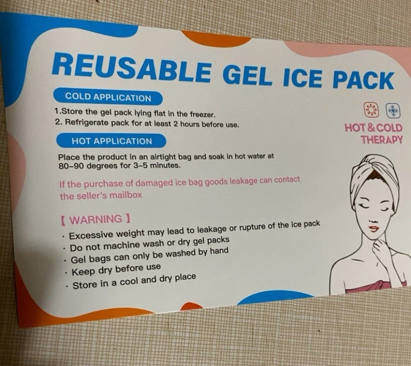 Reusable Gel Ice Pack with Cute Design - photo 5