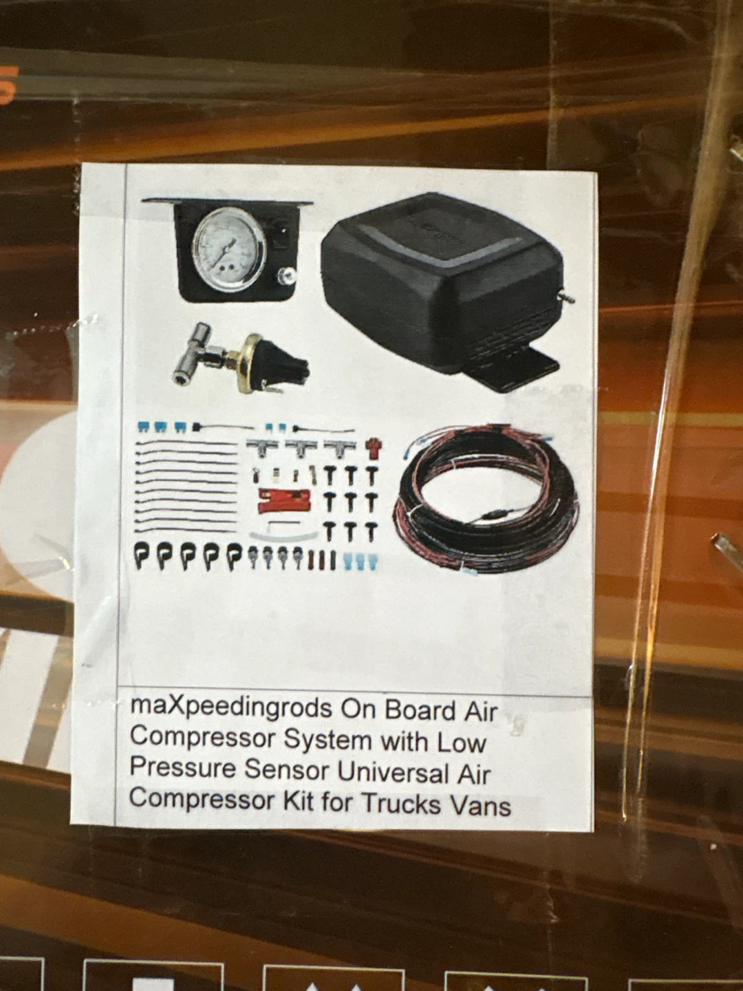 maxPeedingrods On Board Air Compressor Kit