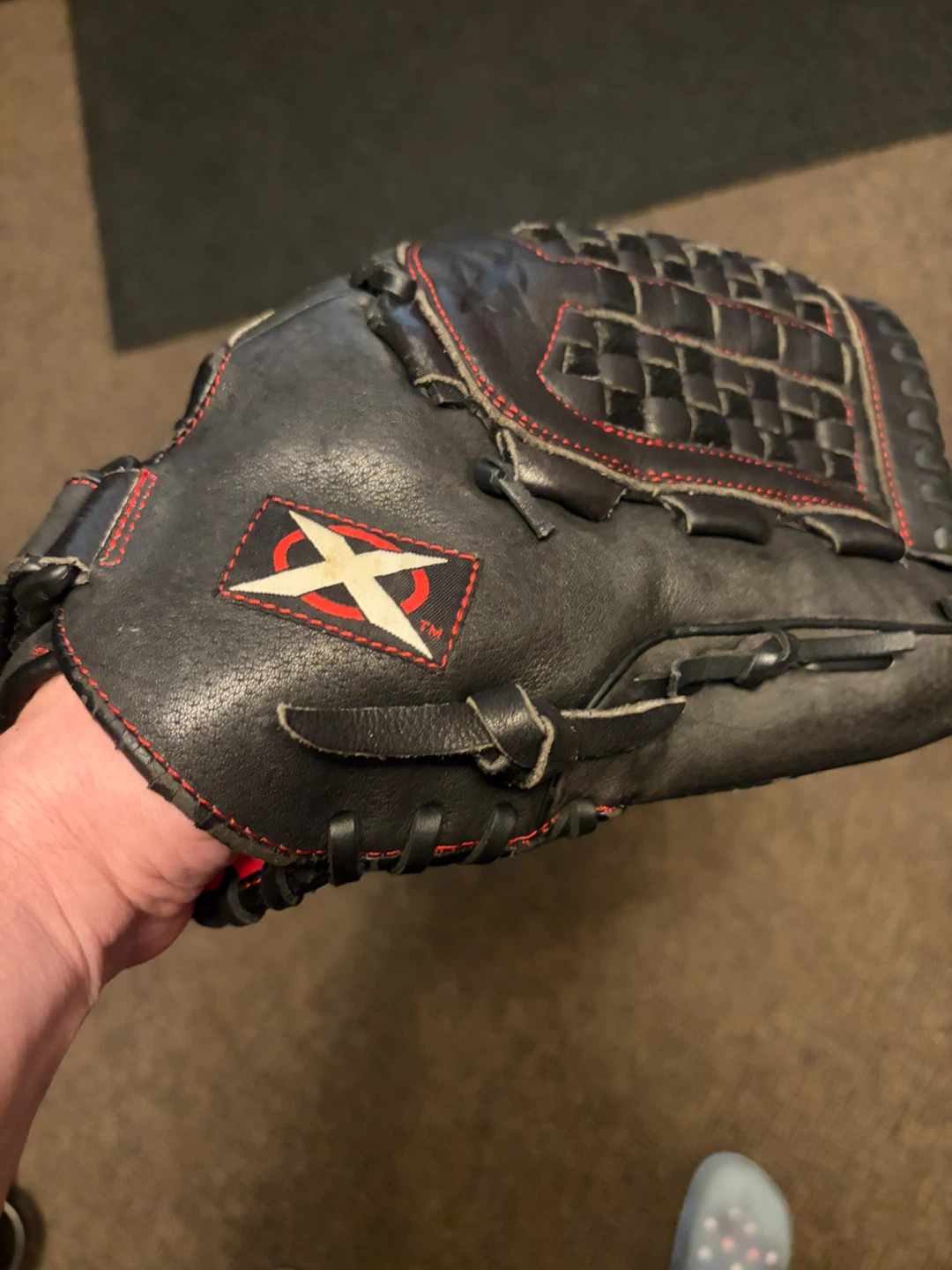 Worth Black Baseball Glove