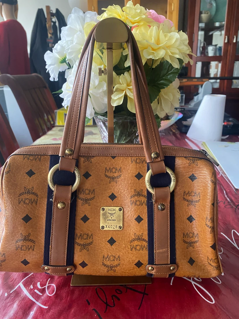 MCM Visetos Shoulder Bag