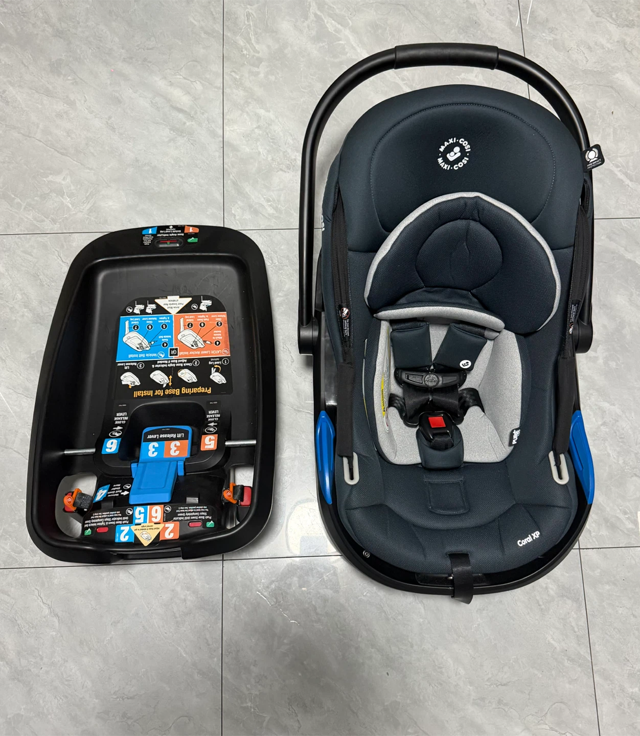 Maxi-Cosi Coral XP Infant Car Seat with Base