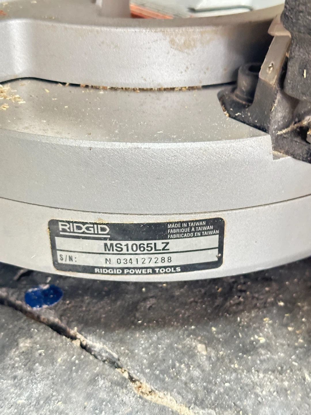 RIDGID 10 in. Compound Miter Saw MS1065LZ - photo 2