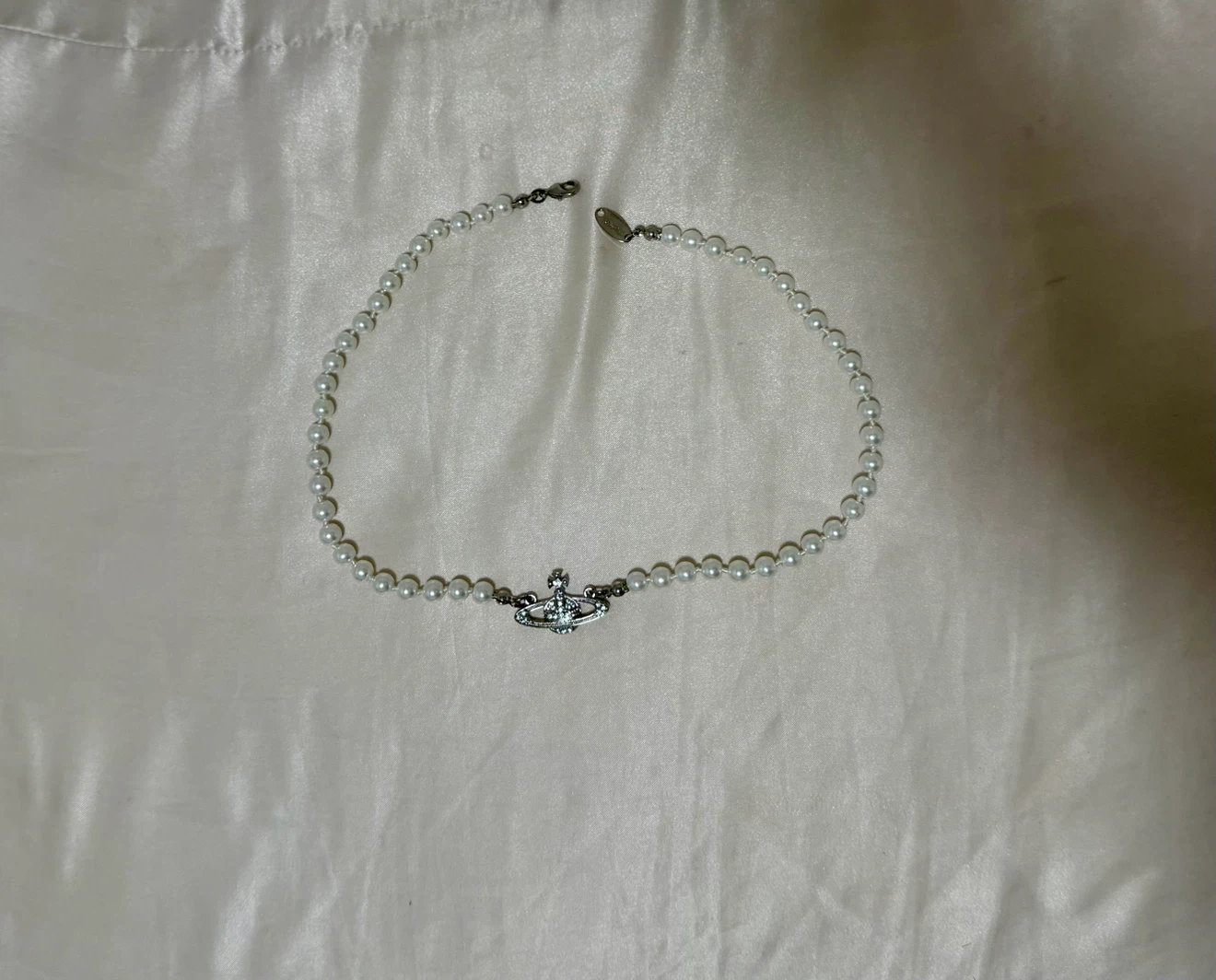 Pearl Orb Choker Necklace