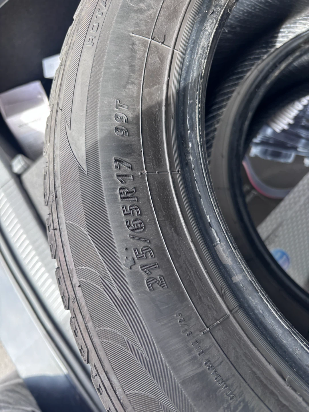 4 Winter Tires P215/65R17