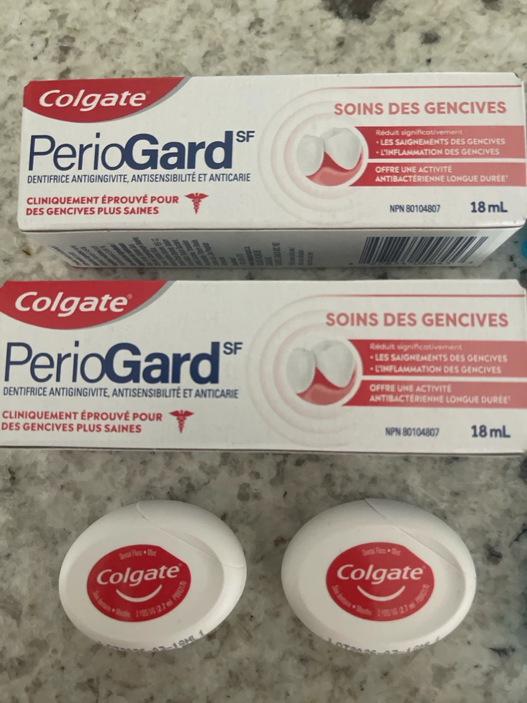 Oral-B Satinfloss Dental Floss & Colgate PerioGard Toothpaste - photo 3