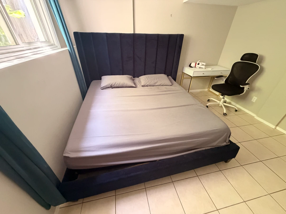King size bed & Mattress