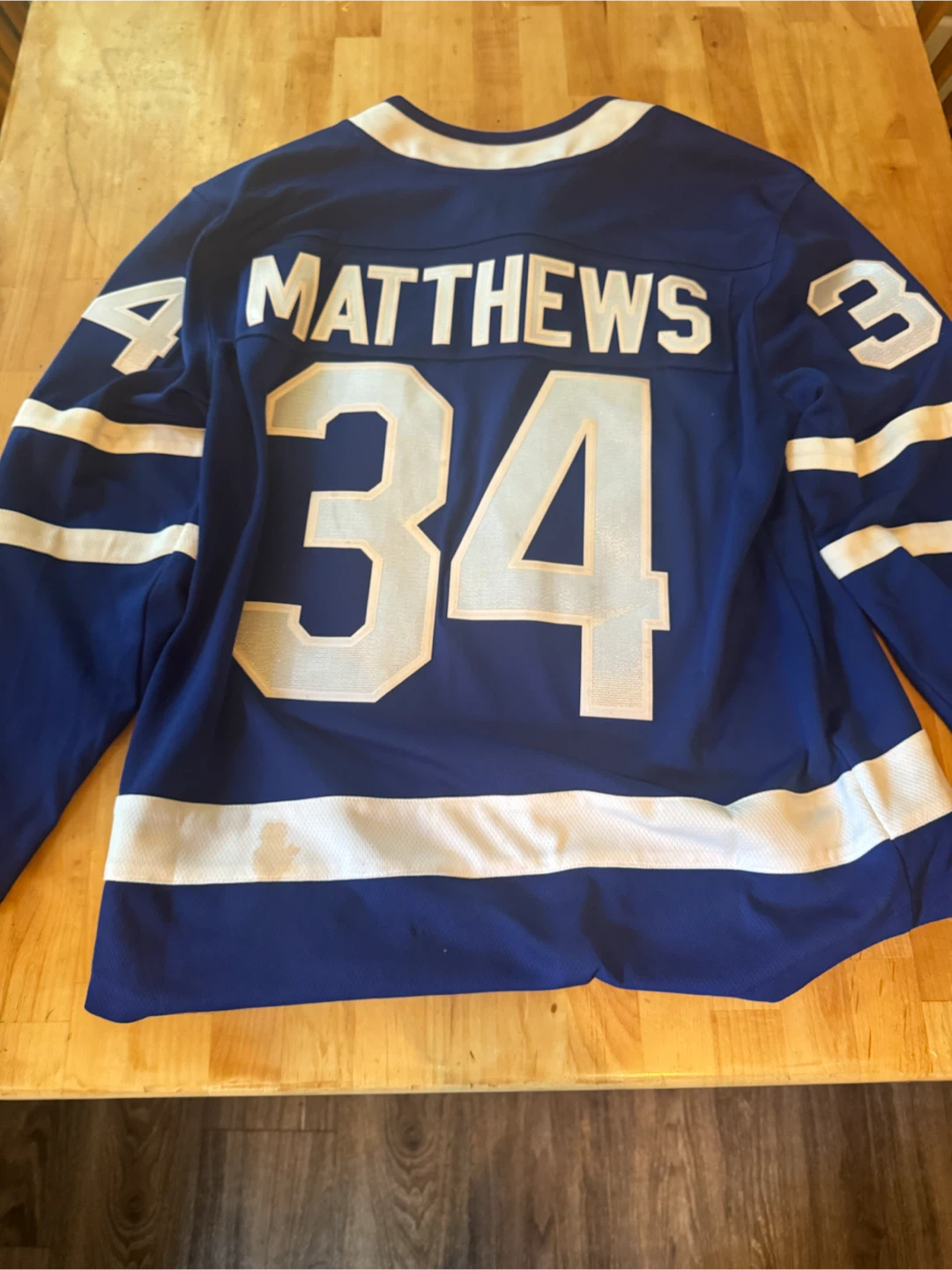 Toronto Maple Leafs Auston Matthews #34 Hockey Jersey