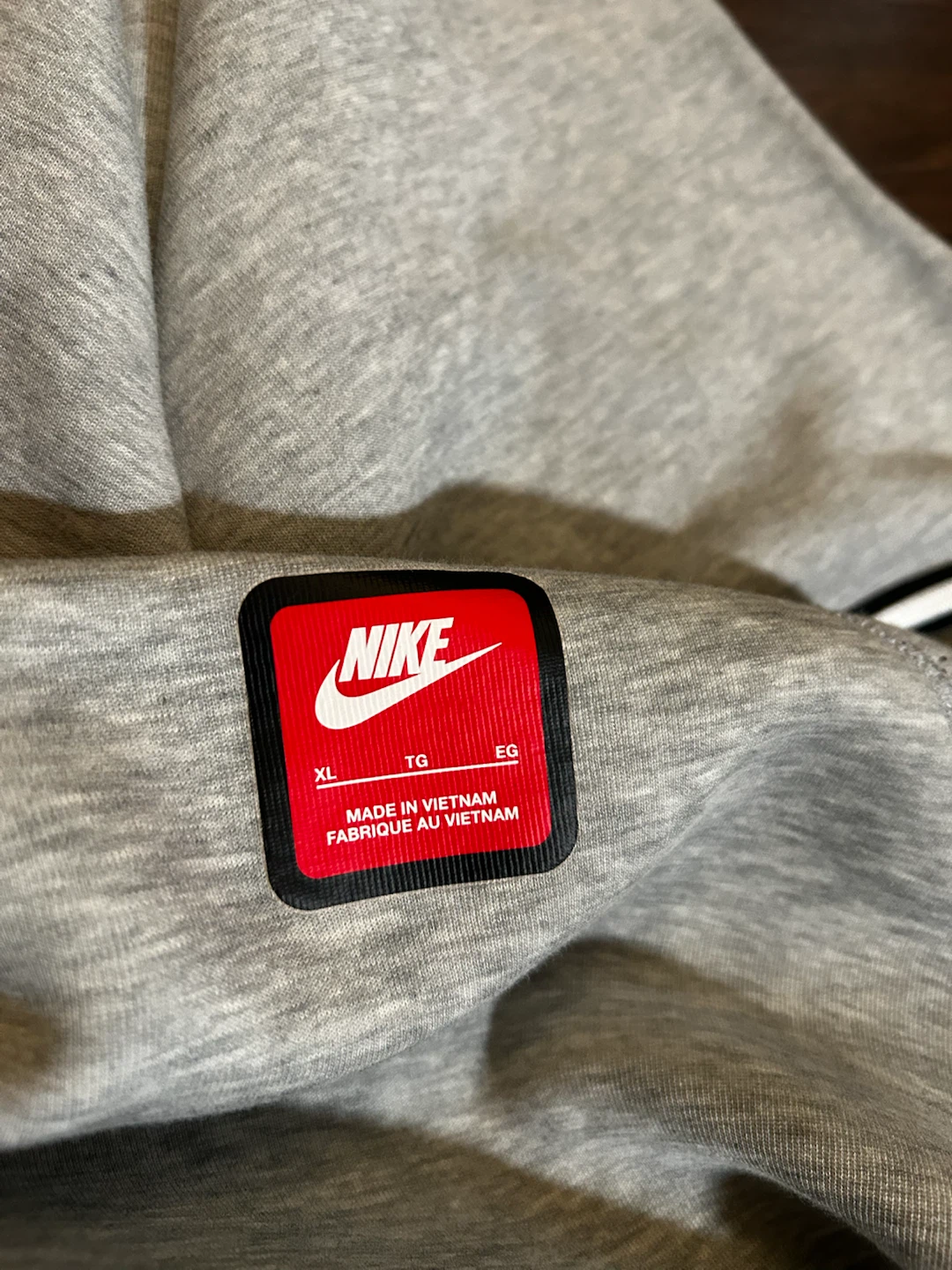 Nike Tech Fleece Full-Zip Hoodie Grey Size XL - photo 3