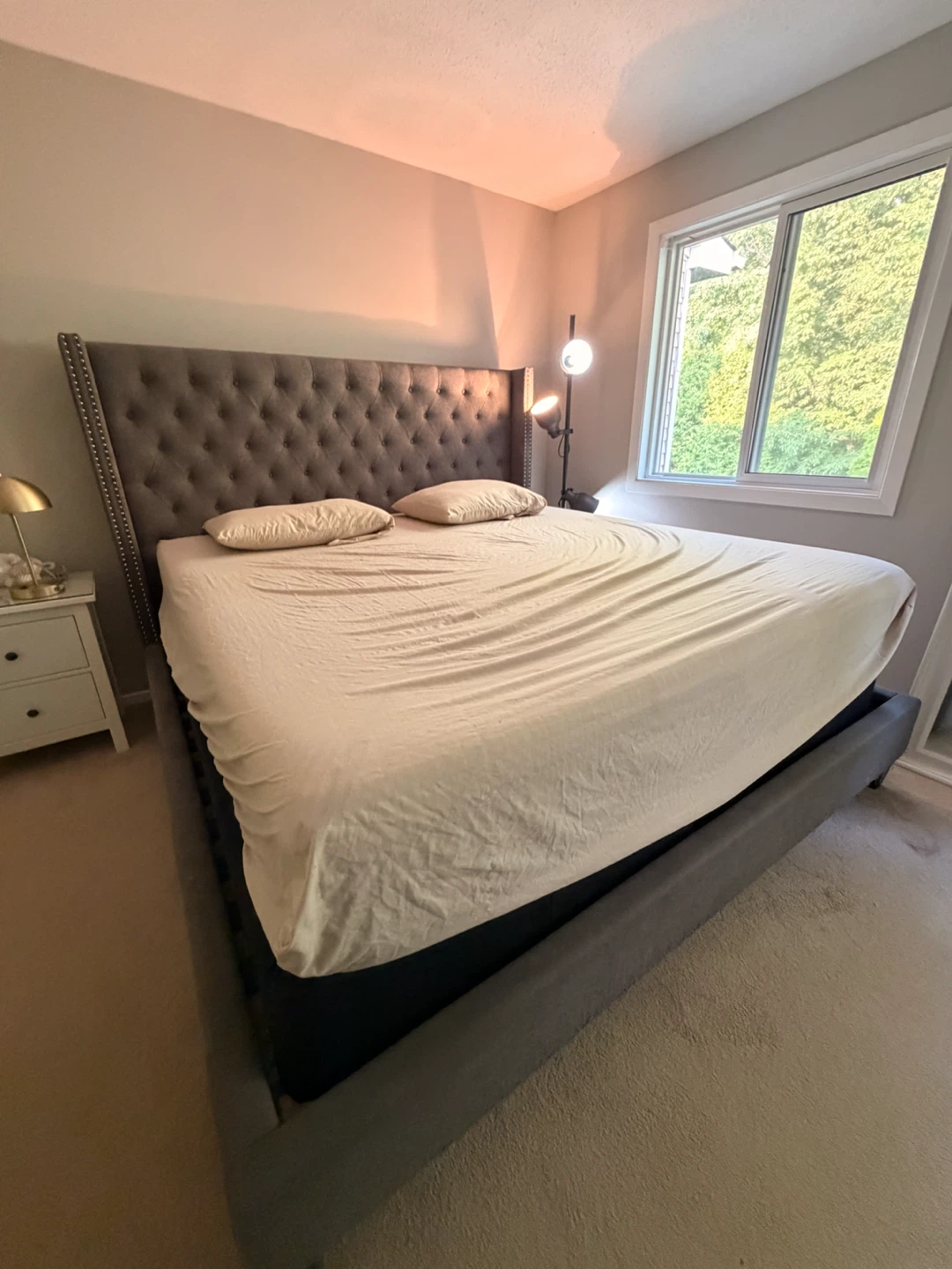King size bed & Mattress