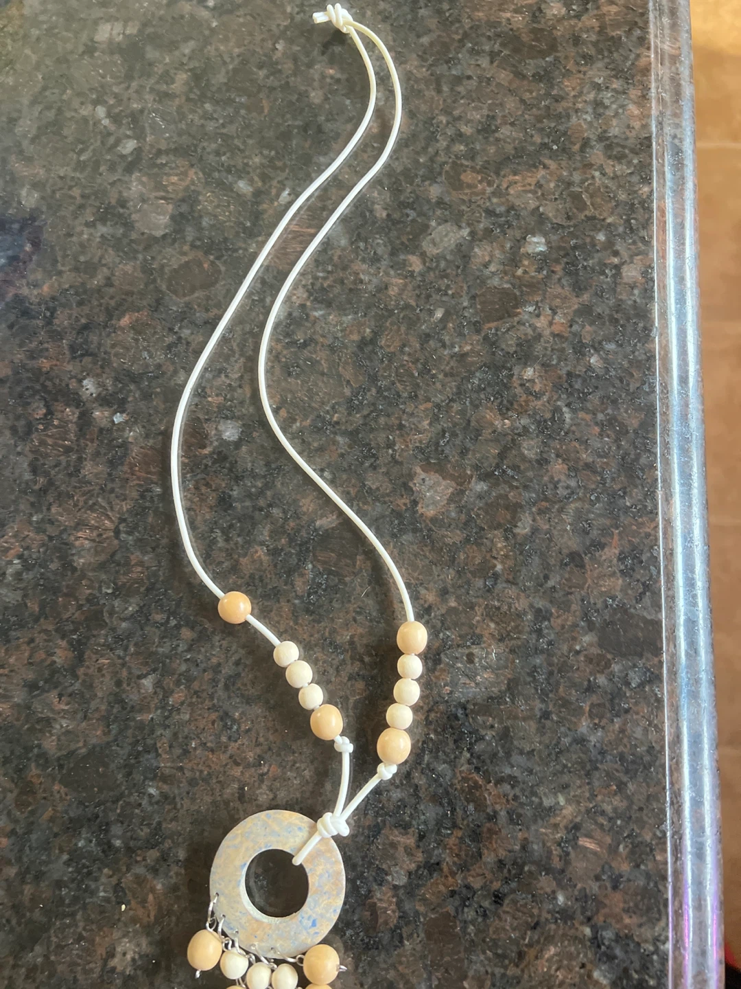Beaded Pendant Necklace
