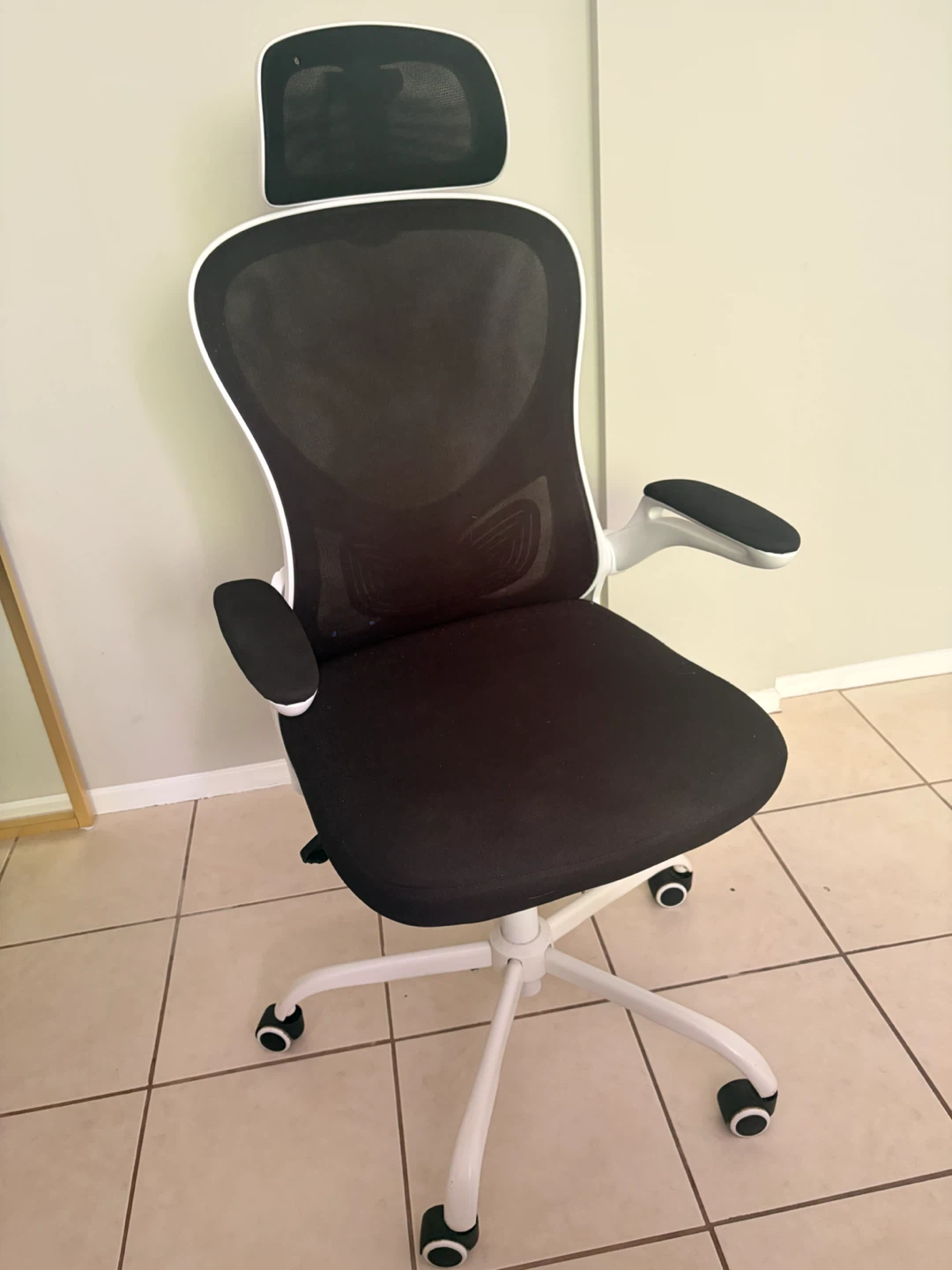 Ergonomic Office Chair - White/Black