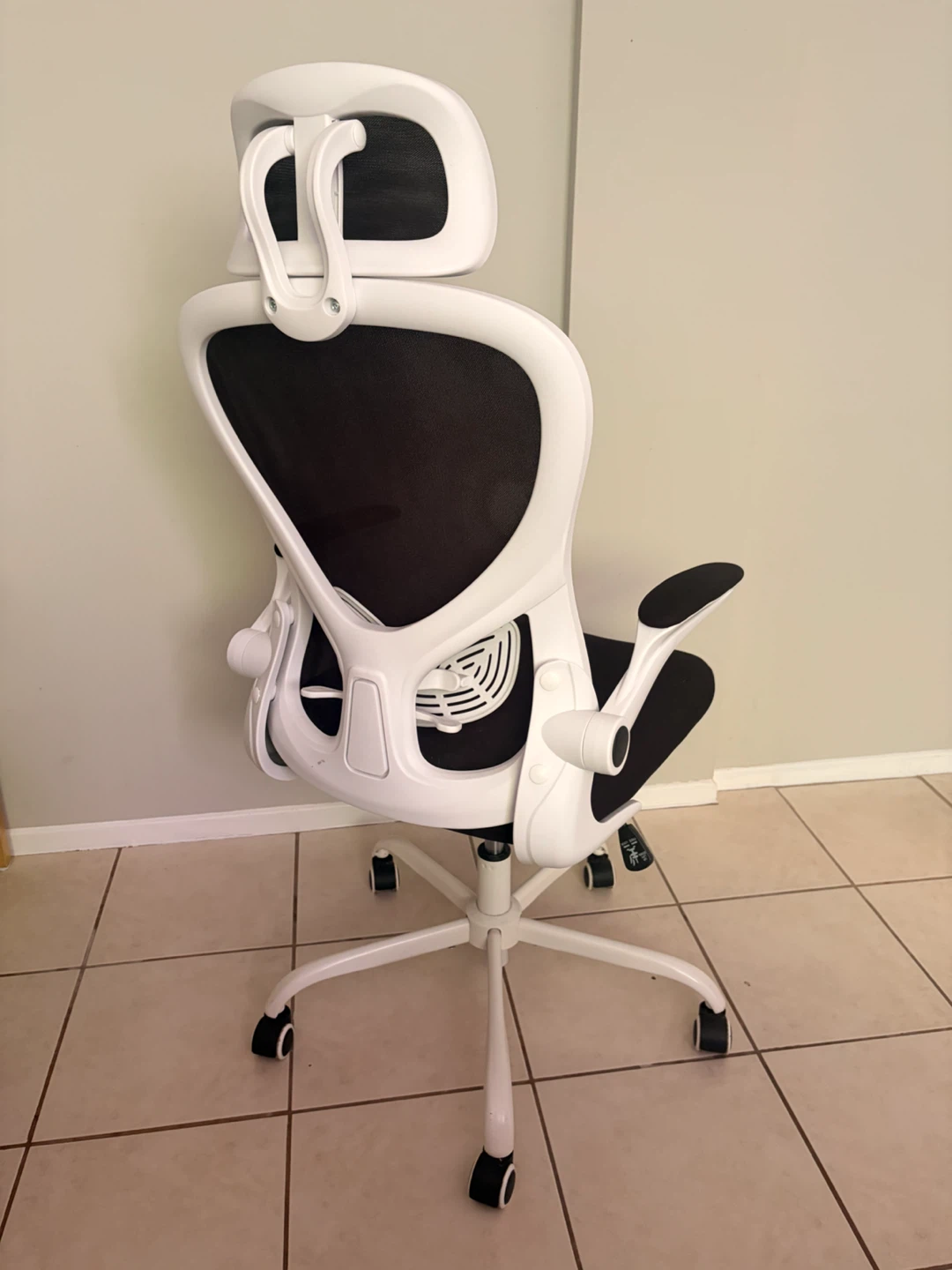 Ergonomic Office Chair - White/Black - photo 2