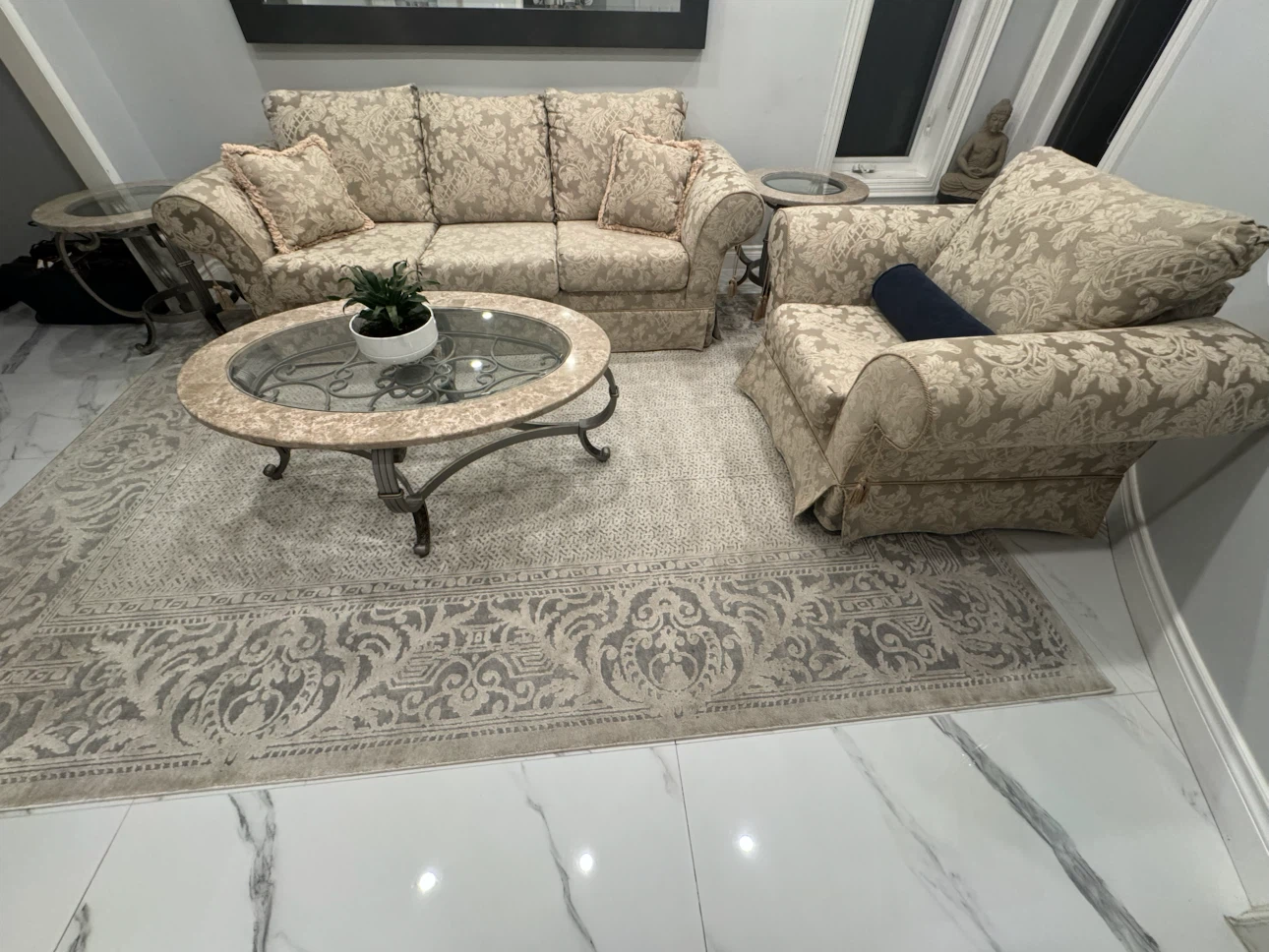 Elegant Living / Family Room Set