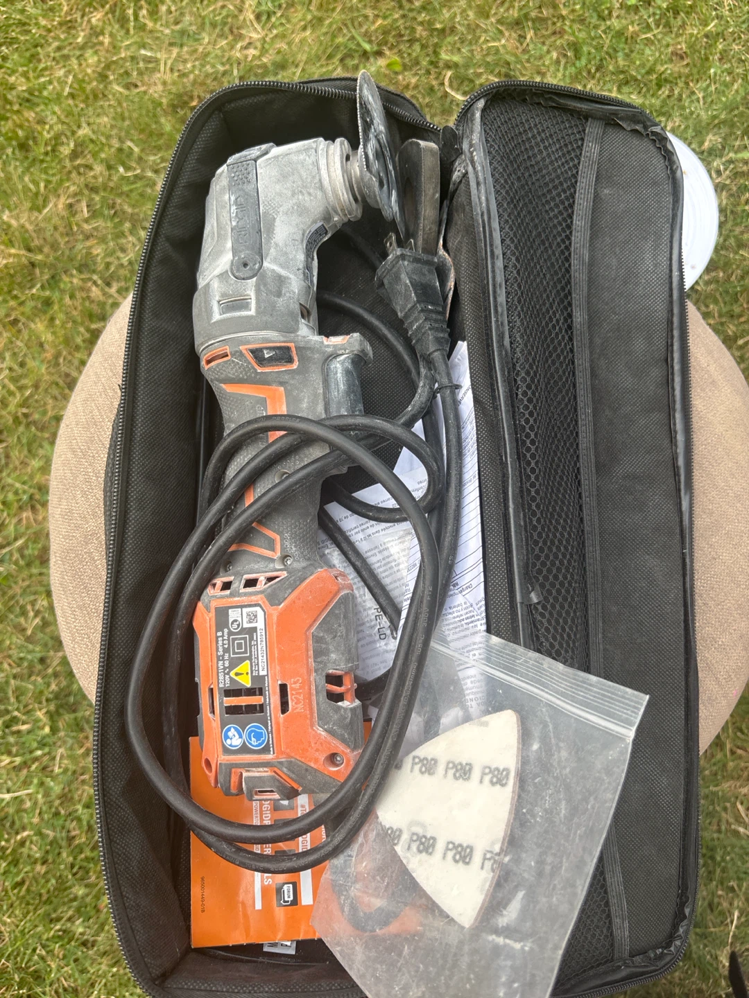 RIDGID Oscillating Tool R2851VN with Case