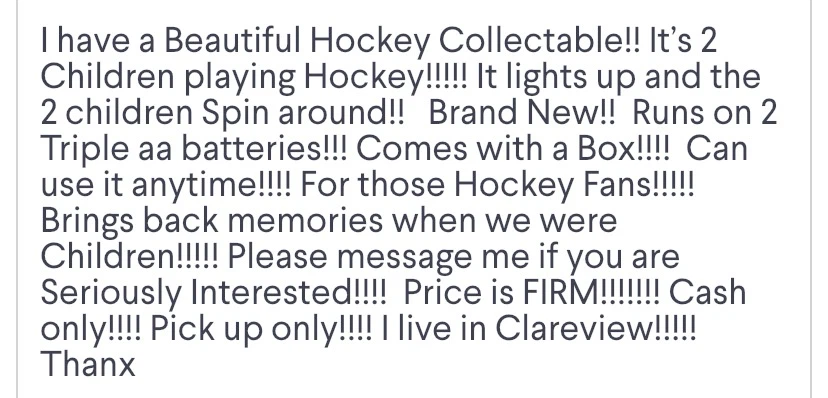 Hockey Collectible with Spinning Figures - photo 2