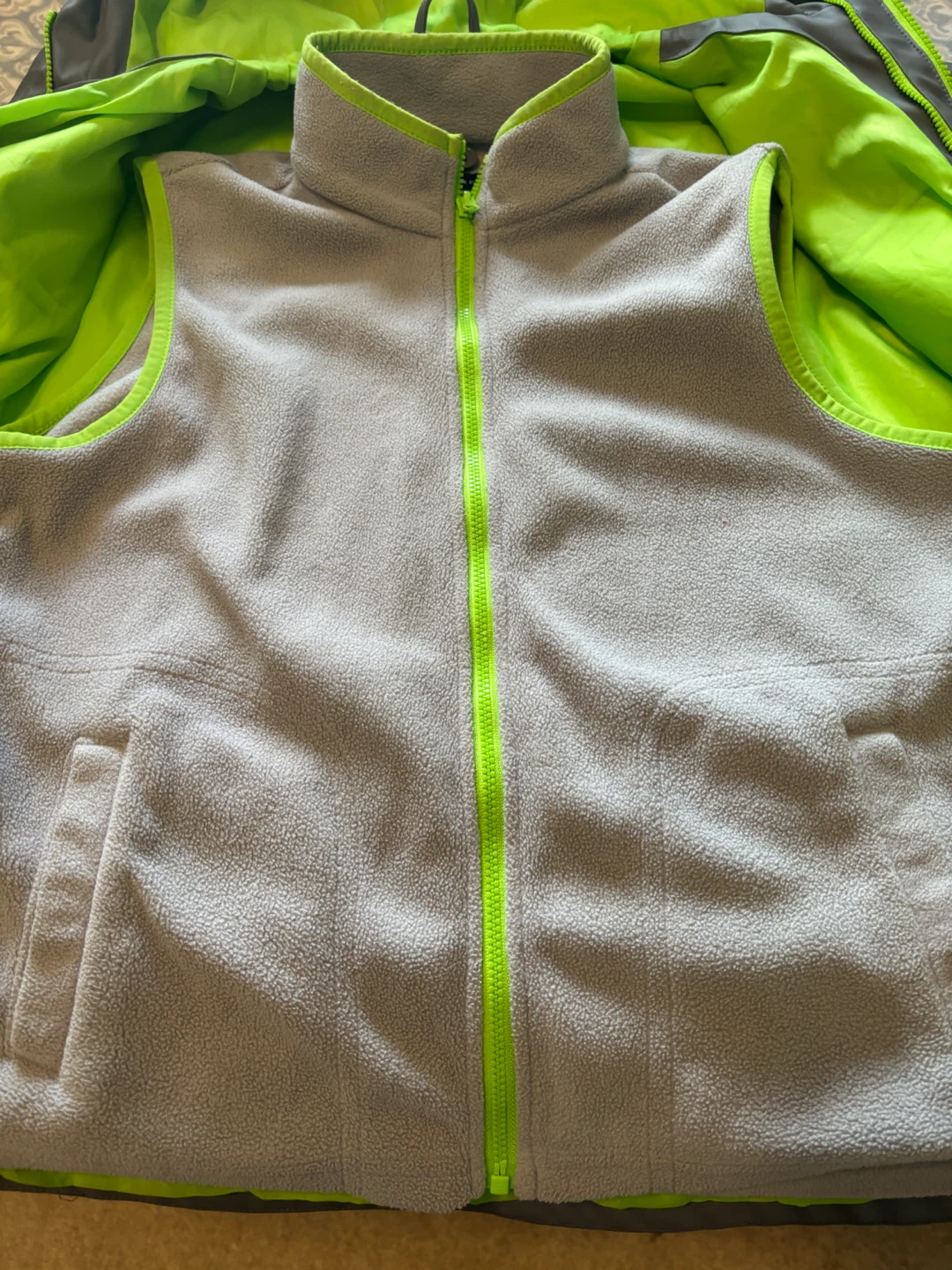Andy & Evan Colour Block Hooded Jacket - photo 4