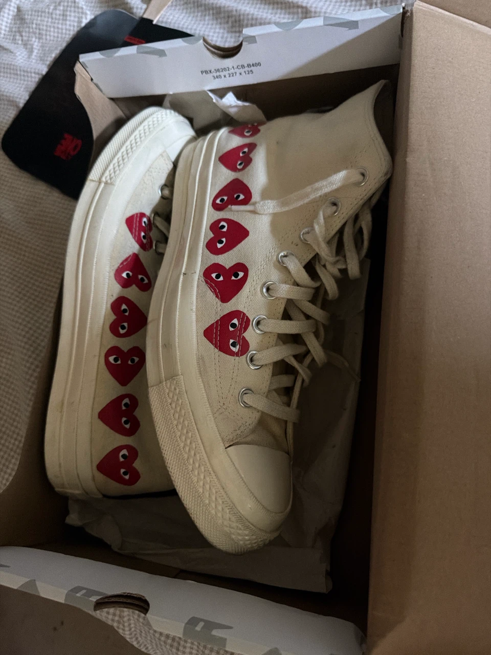 Converse x Comme des Garçons PLAY Chuck Taylor All Star High Top