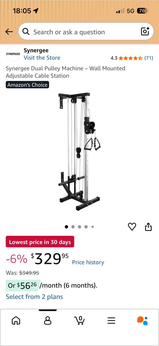 Synergee Dual Pulley Machine - photo 2