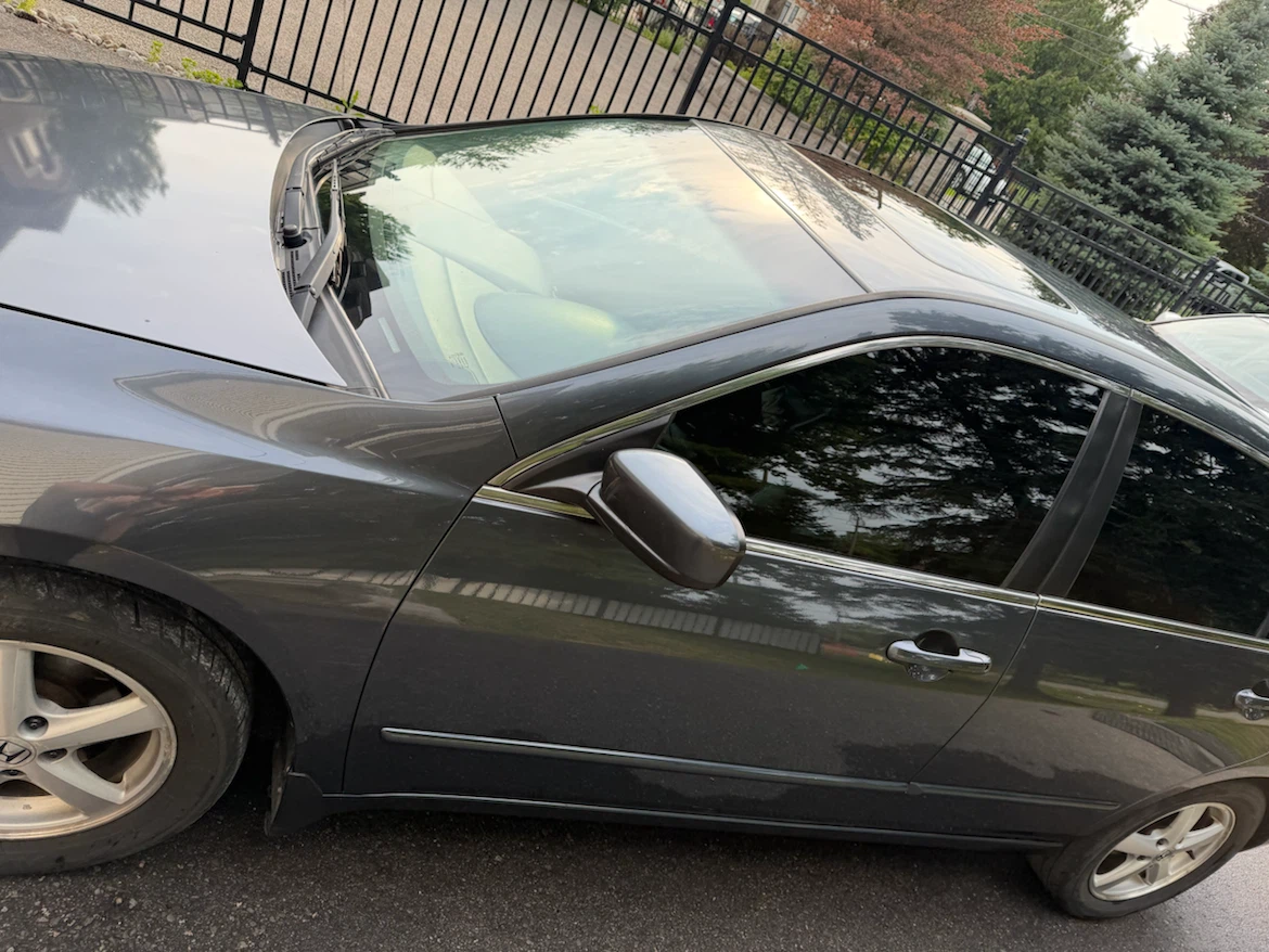 Honda Accord Dark Grey Sedan 2004 years - photo 2