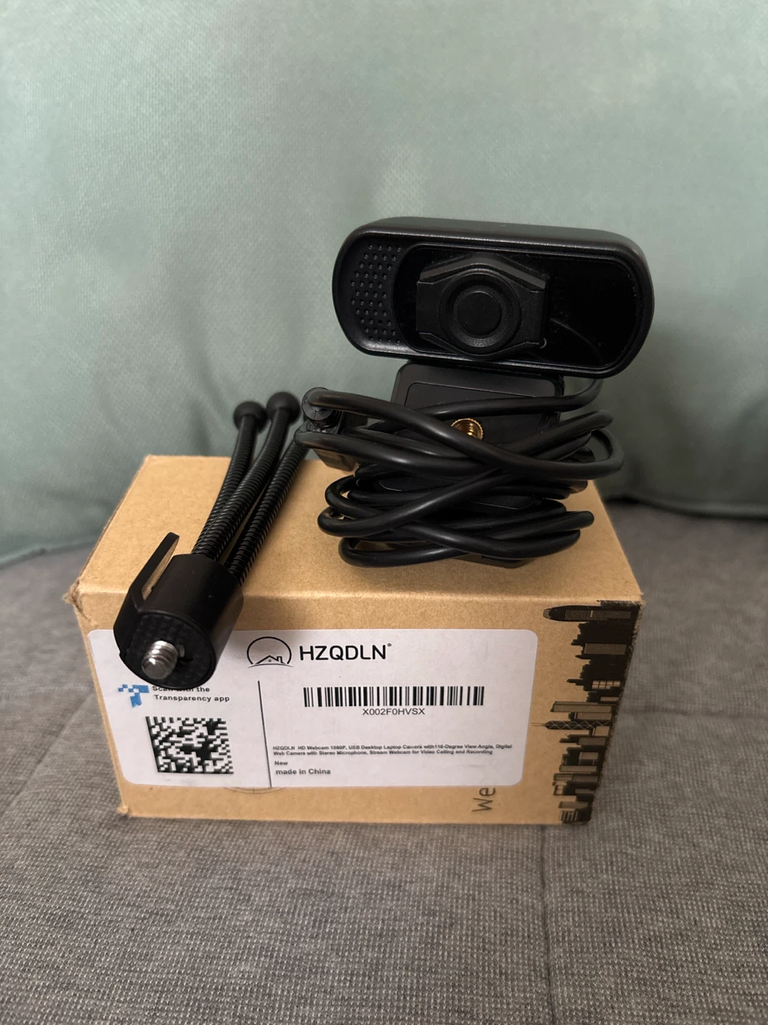 HZQDLN Webcam with Mini Tripod