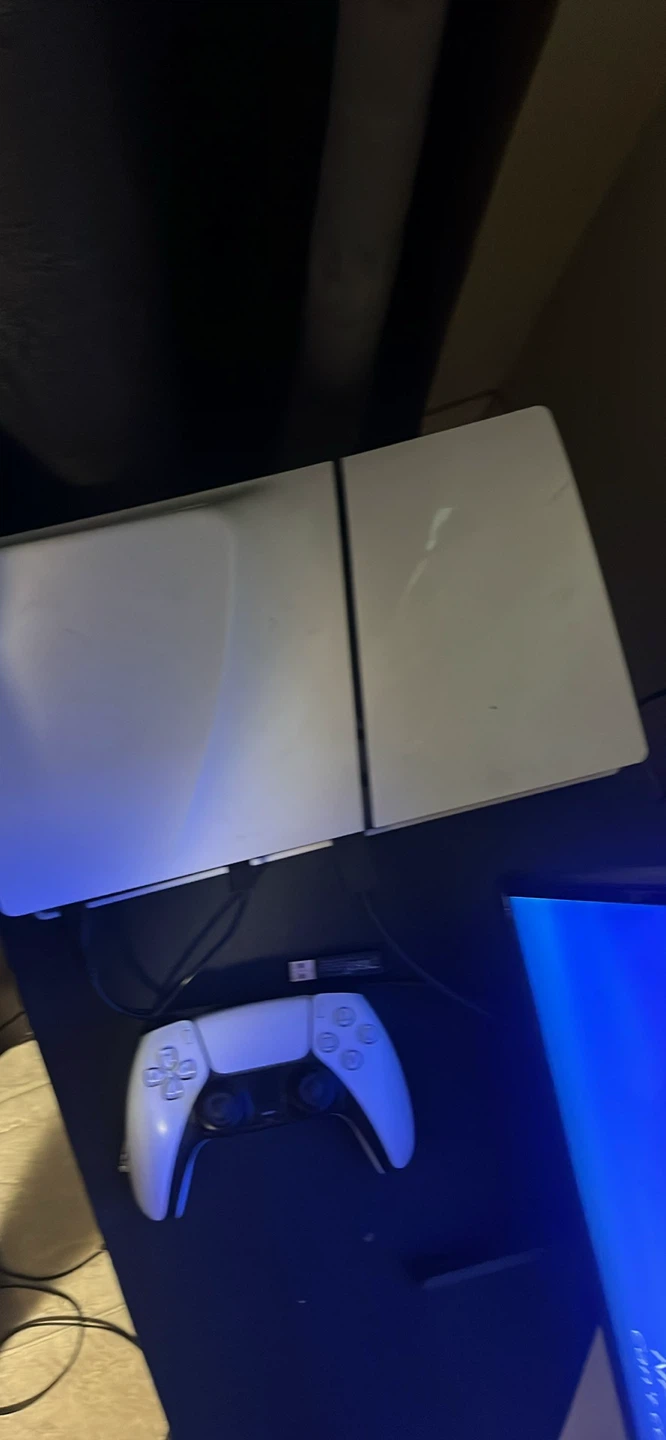 Sony PlayStation 5 Console with Controller and Headphones