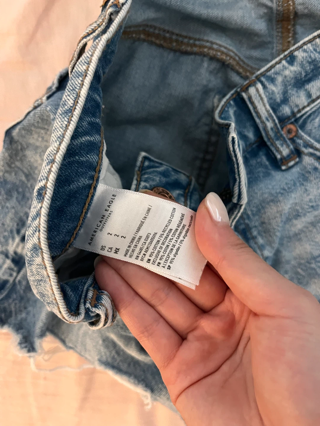 American Eagle Denim Shorts Size 2 - photo 3