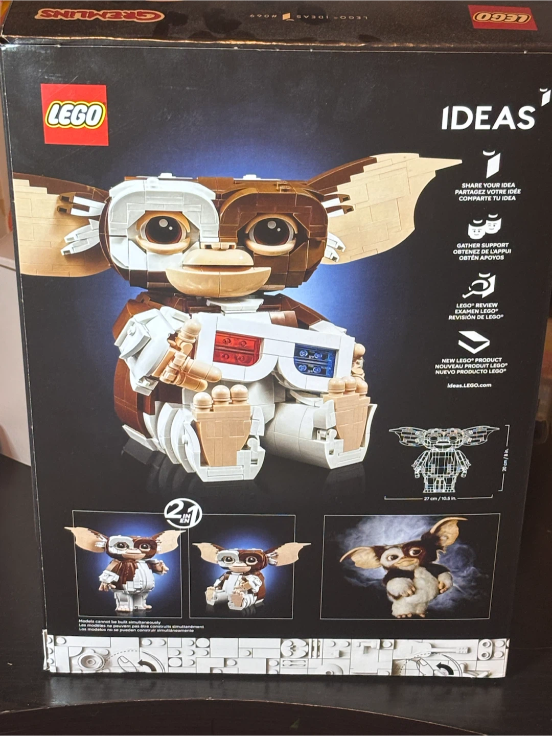 LEGO Ideas Gremlins Gizmo 21361 New Sealed - photo 2